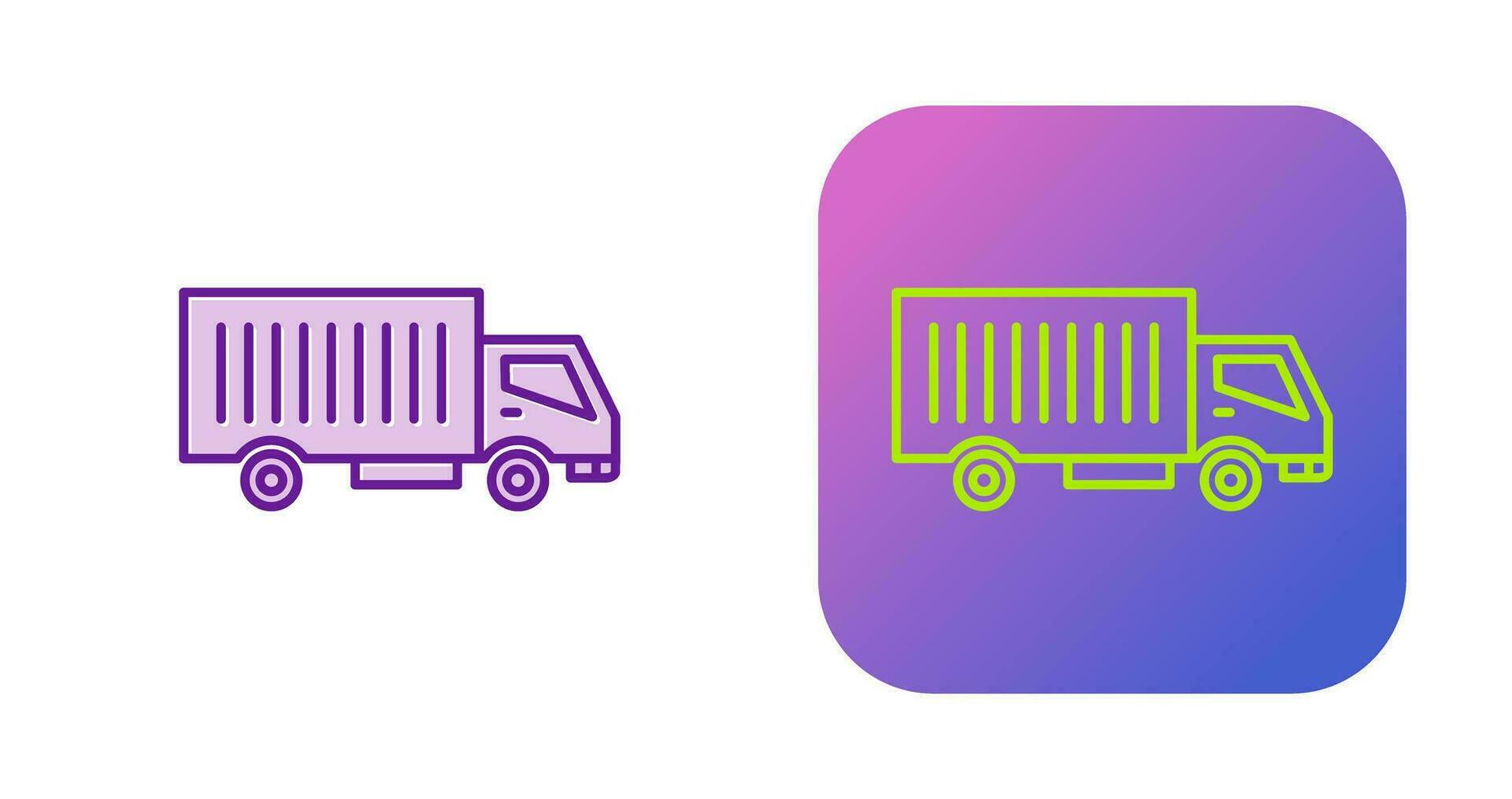 Moving Truck Vector Icon