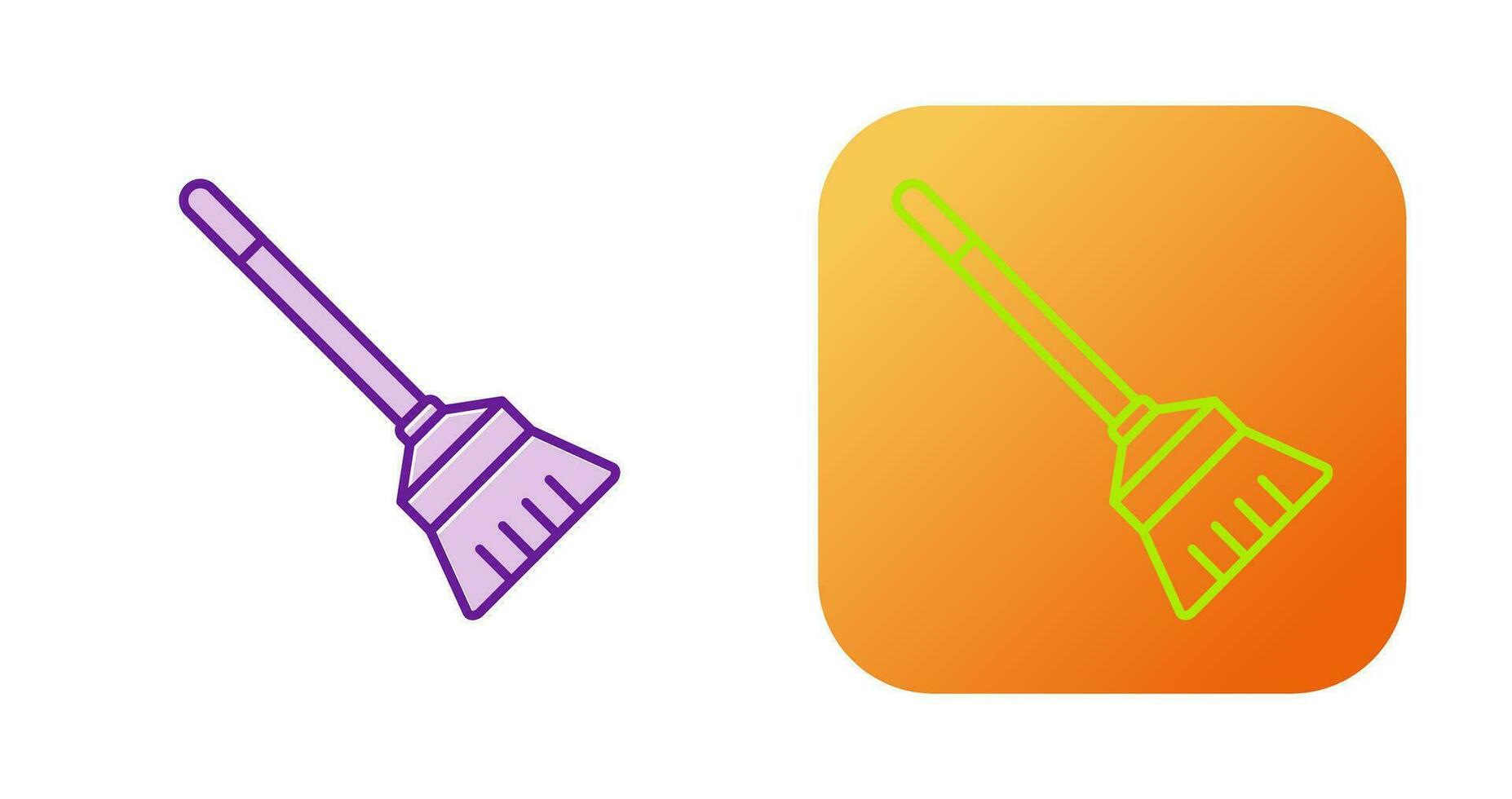 Broom Vector Icon