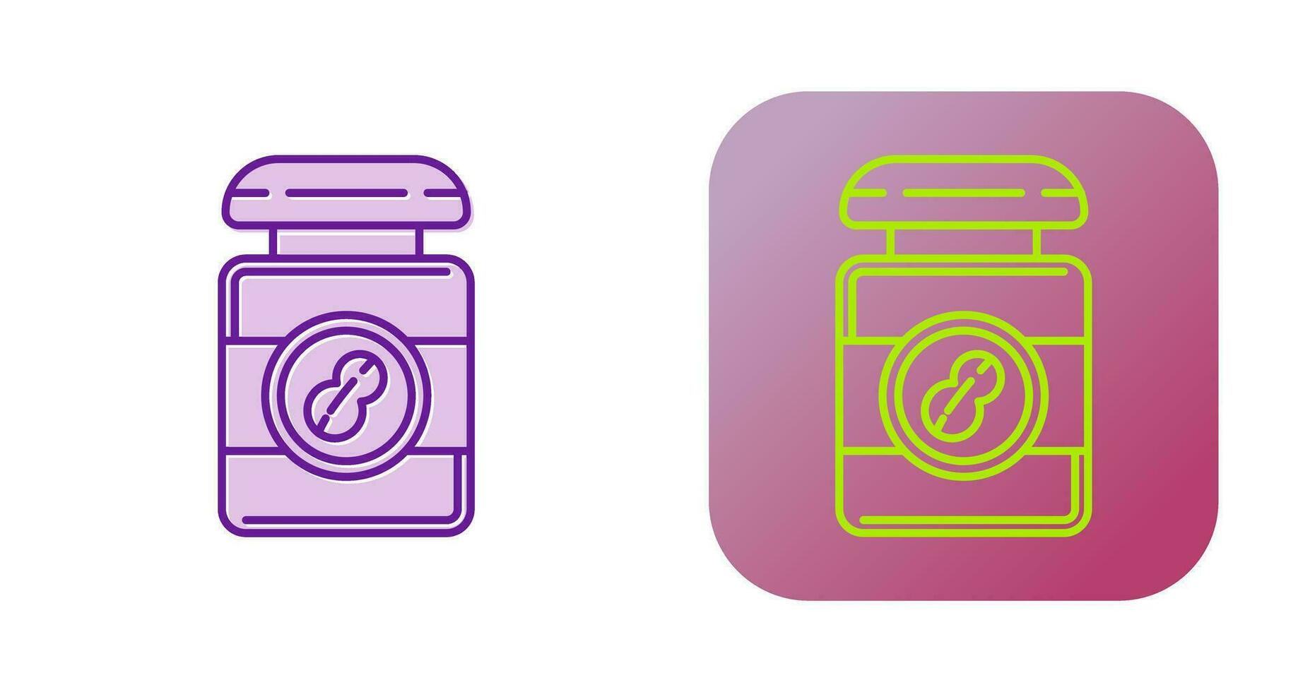 Peanut Butter Vector Icon