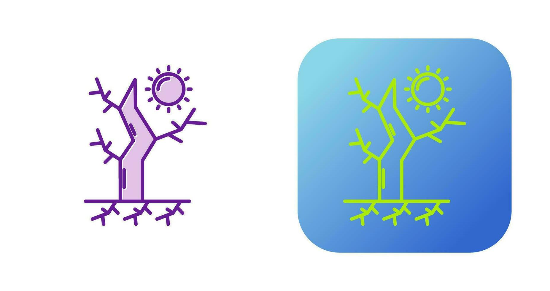 Drought Vector Icon