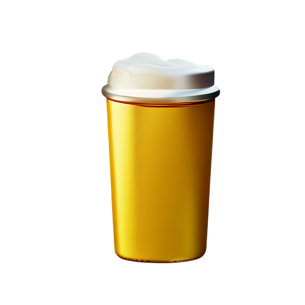 beer 3d rendering icon illustration png