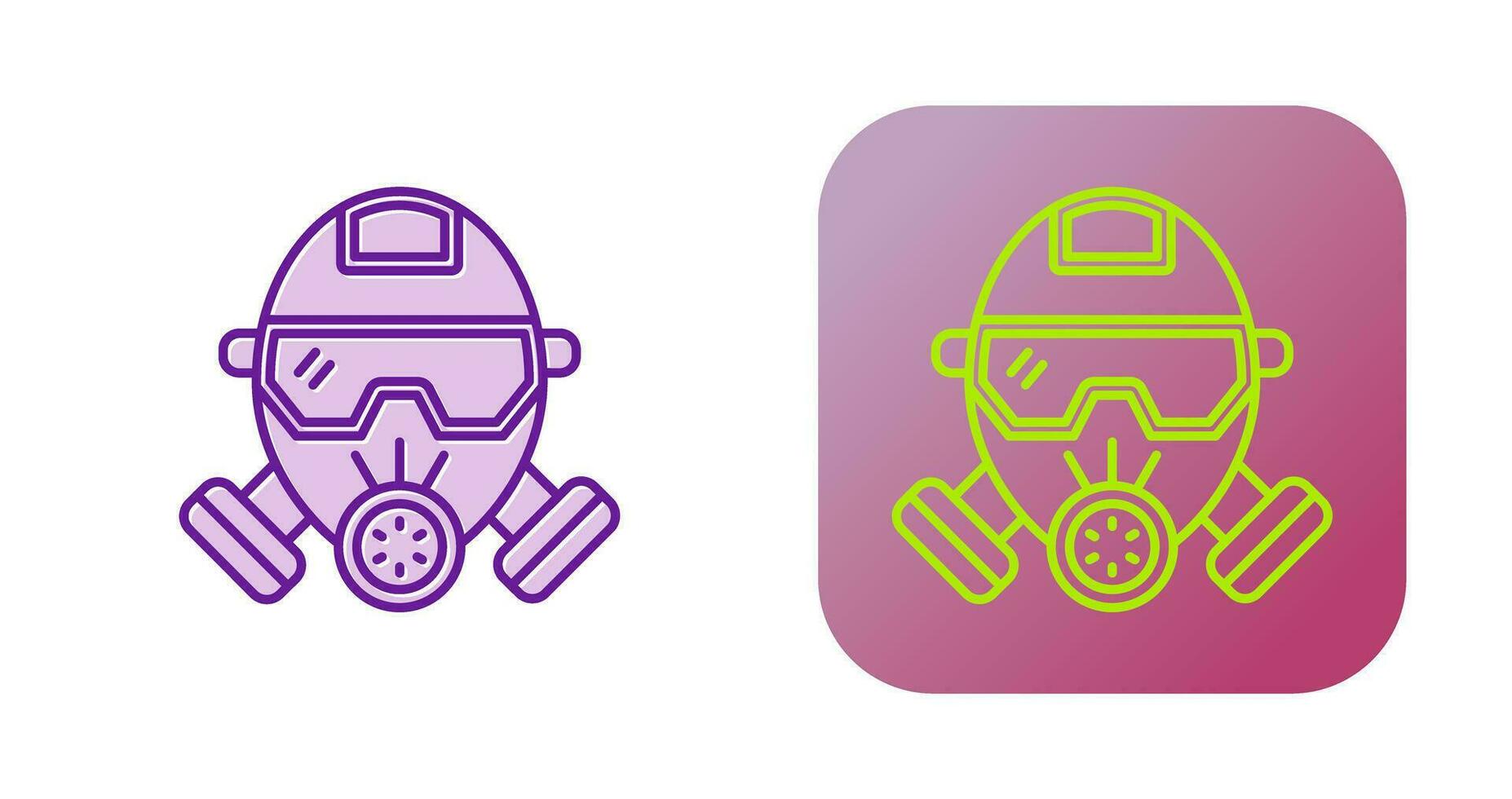 Gas Mask Vector Icon