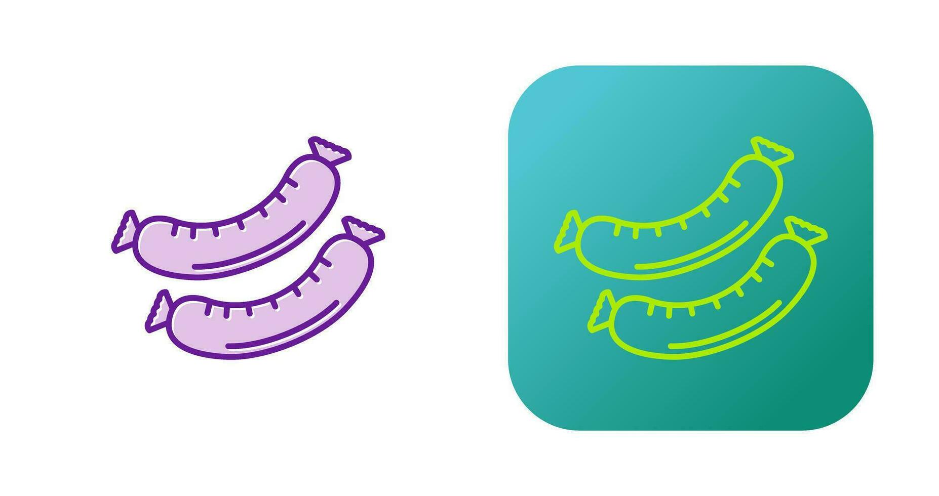Sausage Vector Icon