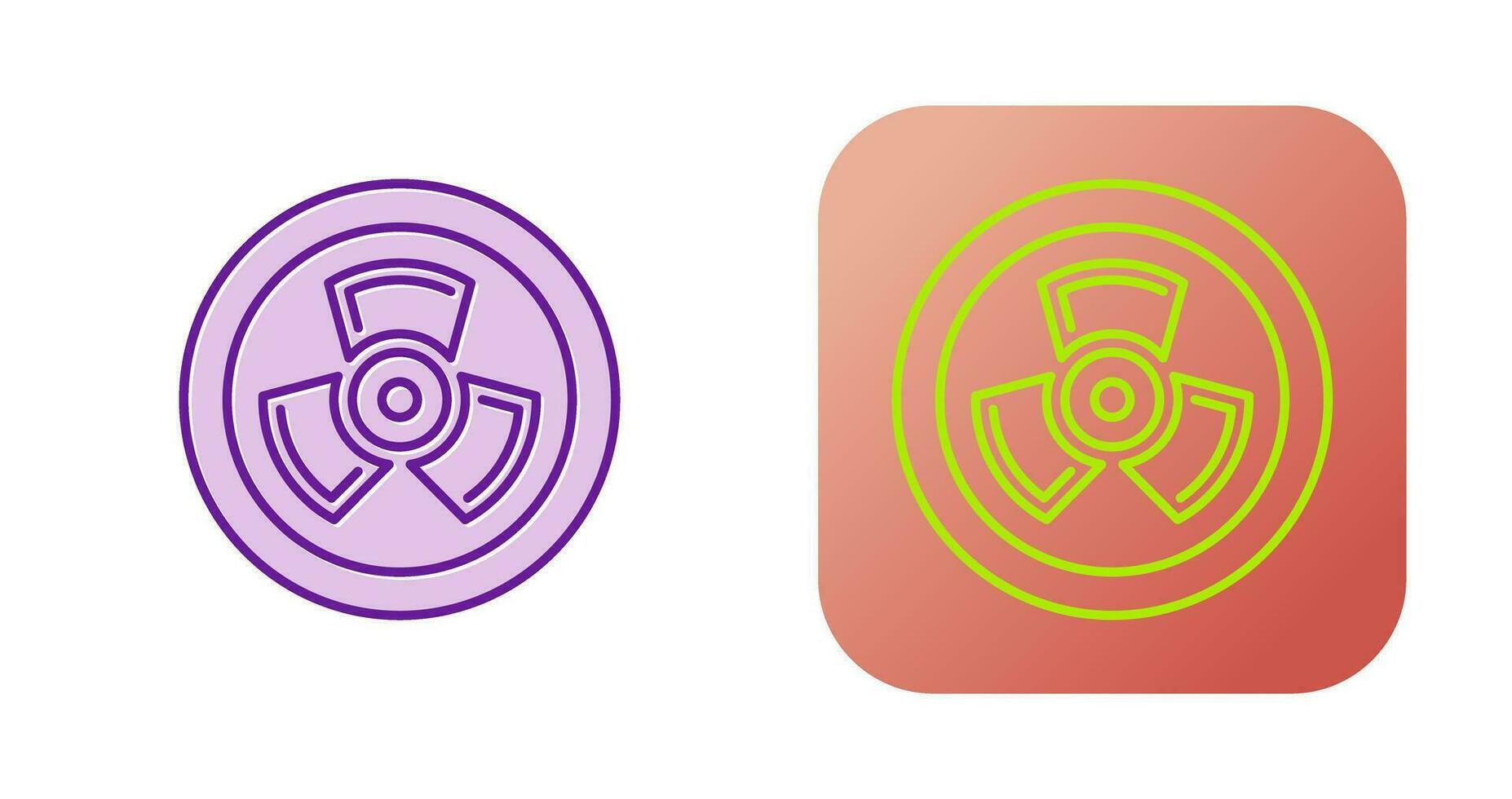 Nuclear Vector Icon