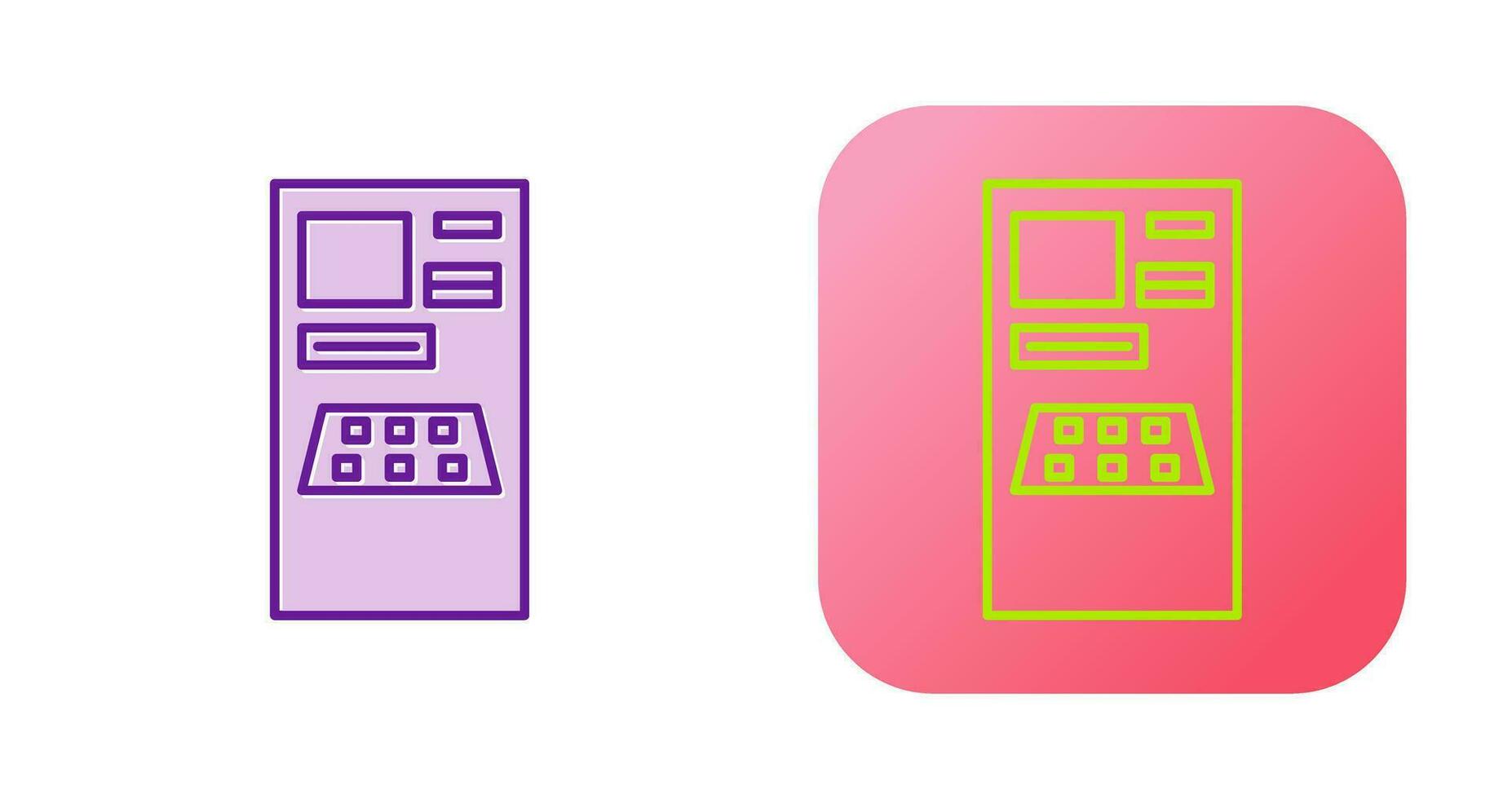 Cash Machine Vector Icon