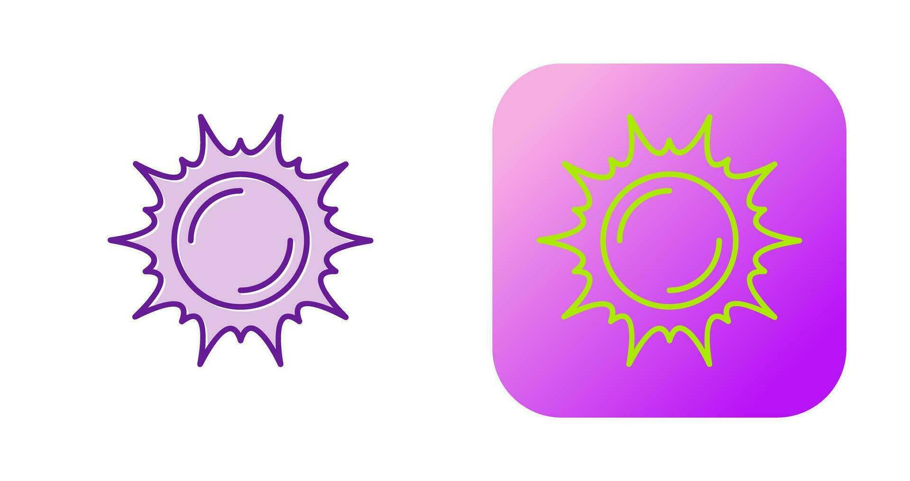 Sun Vector Icon