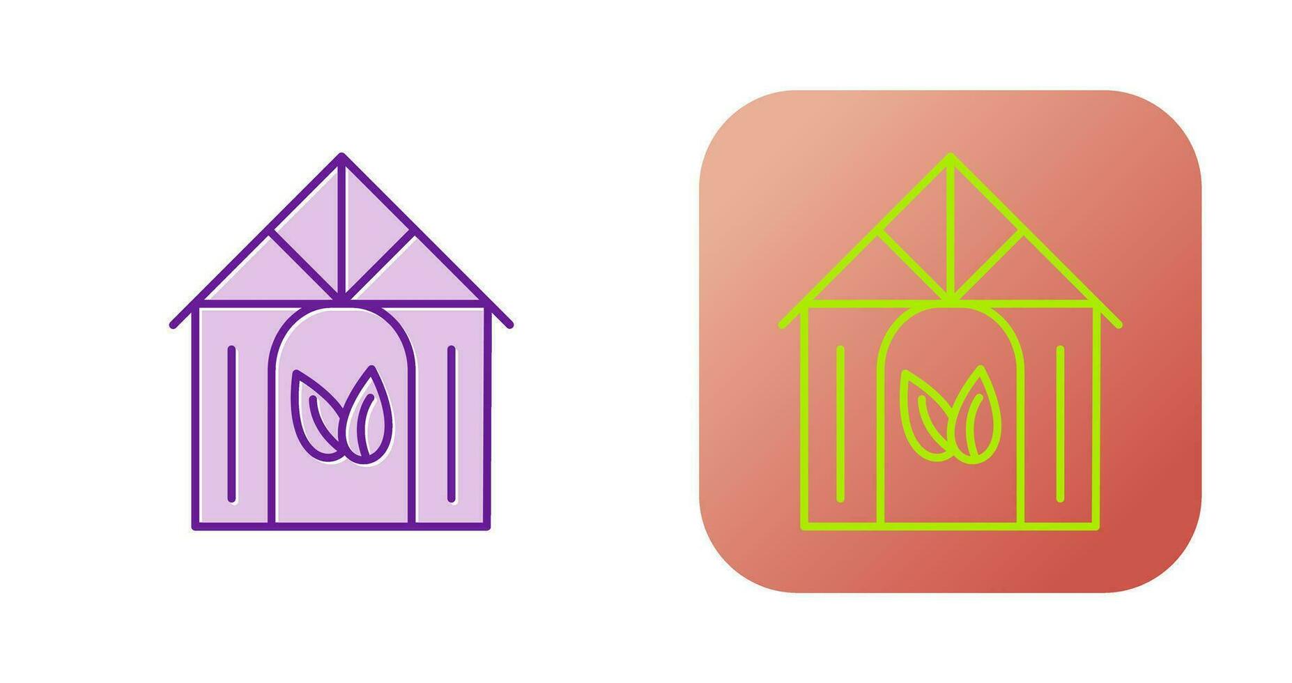Eco friendly Building Vector Icon