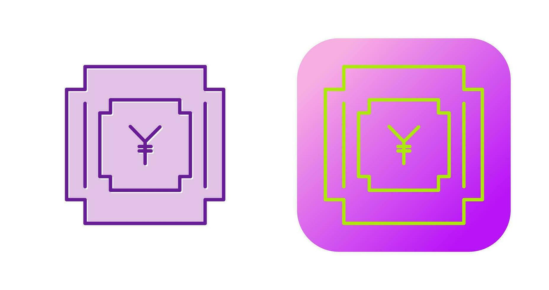 Yen Symbol Vector Icon