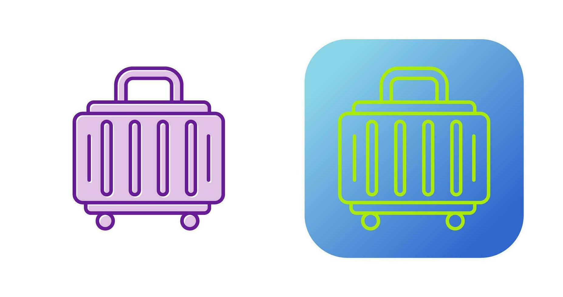 Baggage Vector Icon