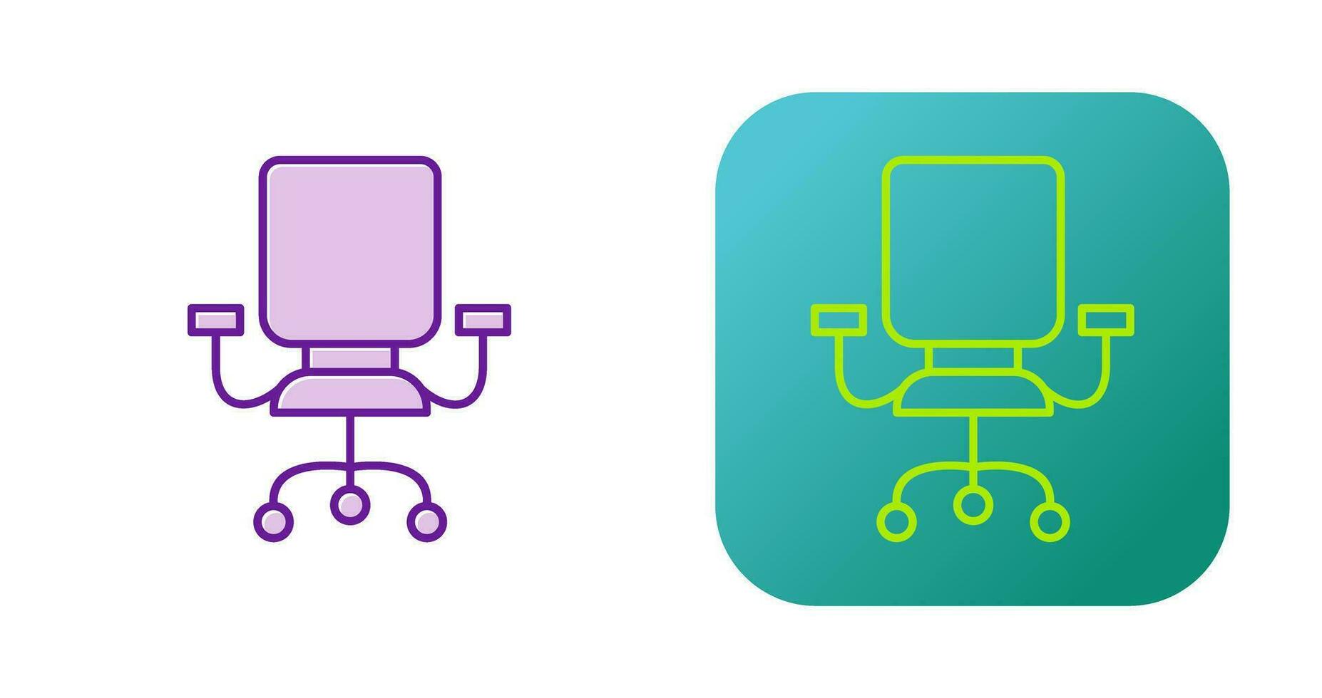 Office Chair Vector Icon