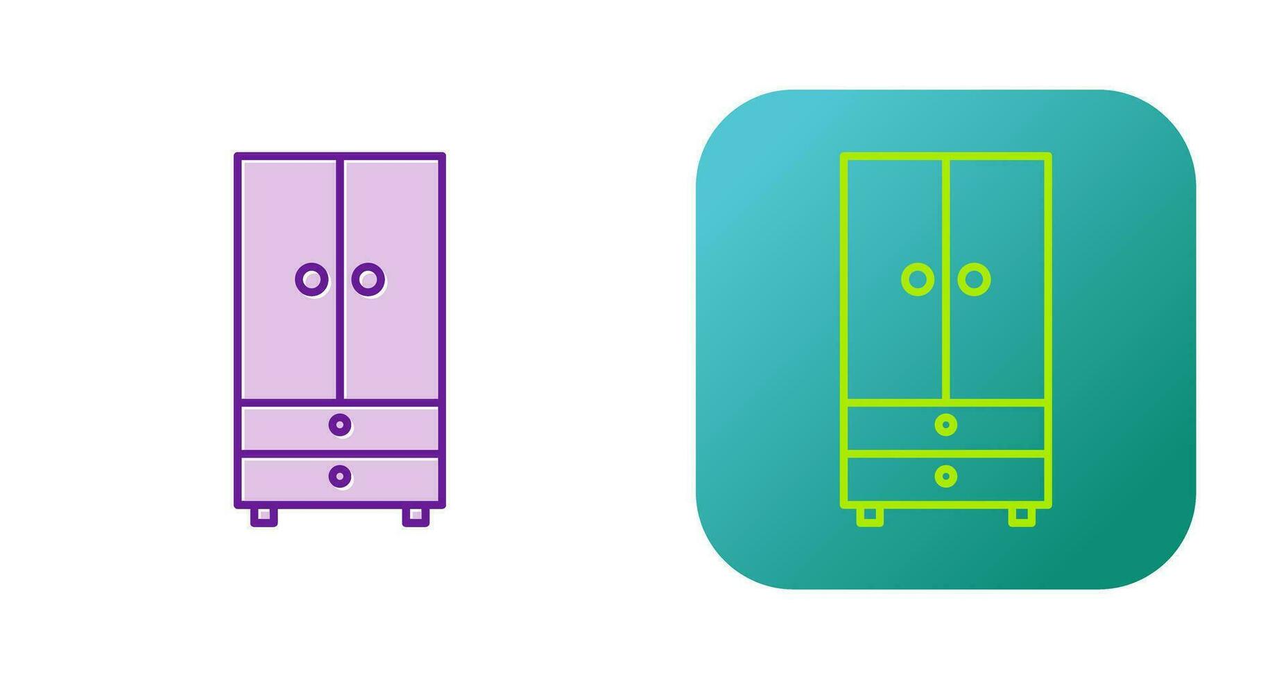 Cupboard Vector Icon