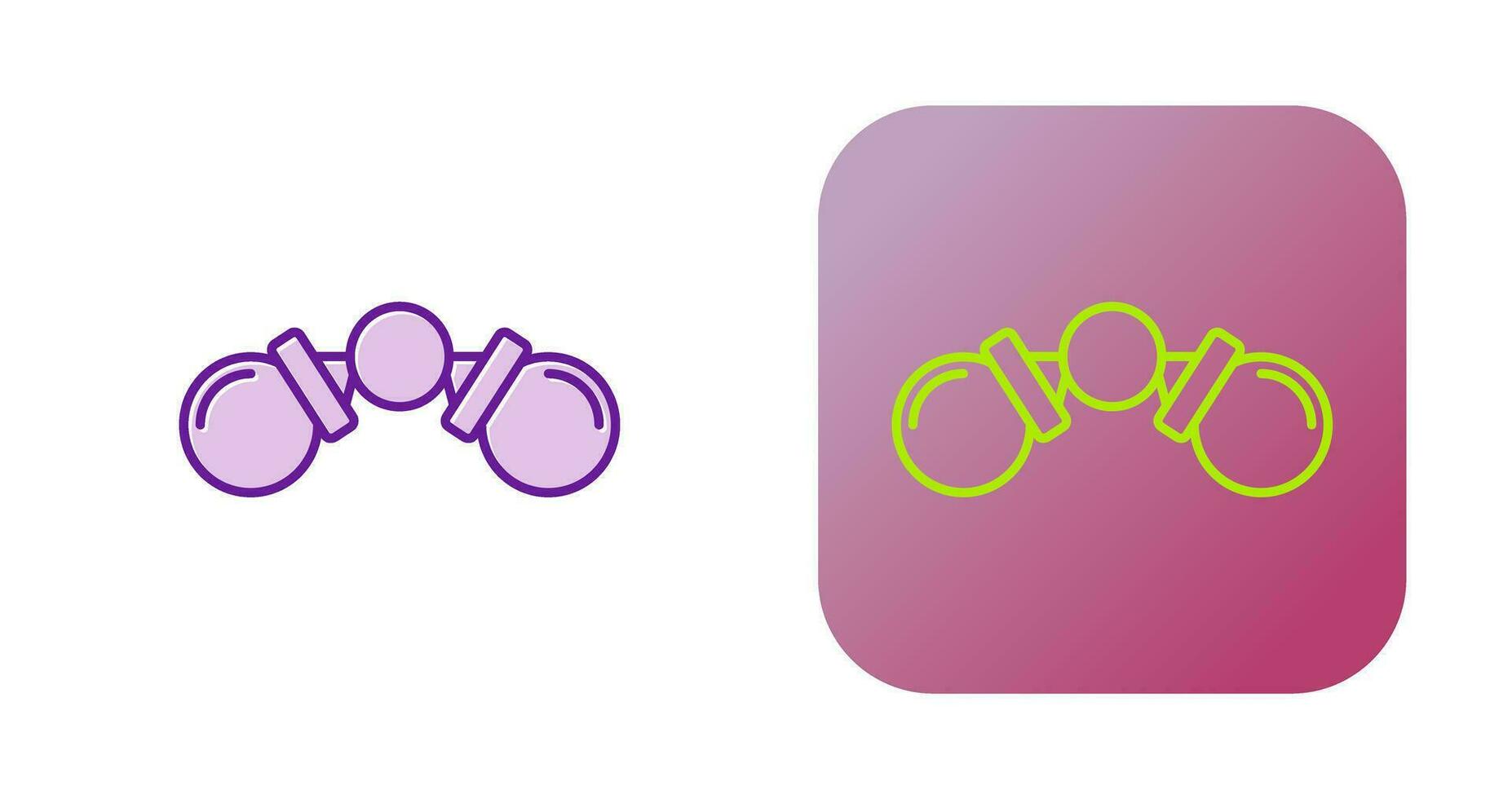 Binoculars Vector Icon
