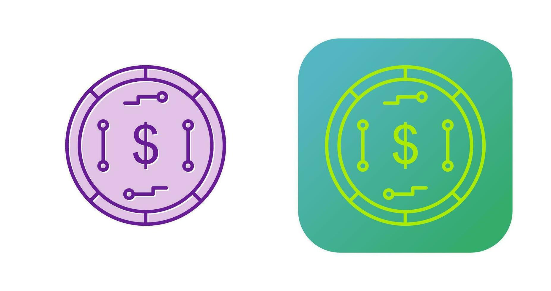Digital Currency Vector Icon