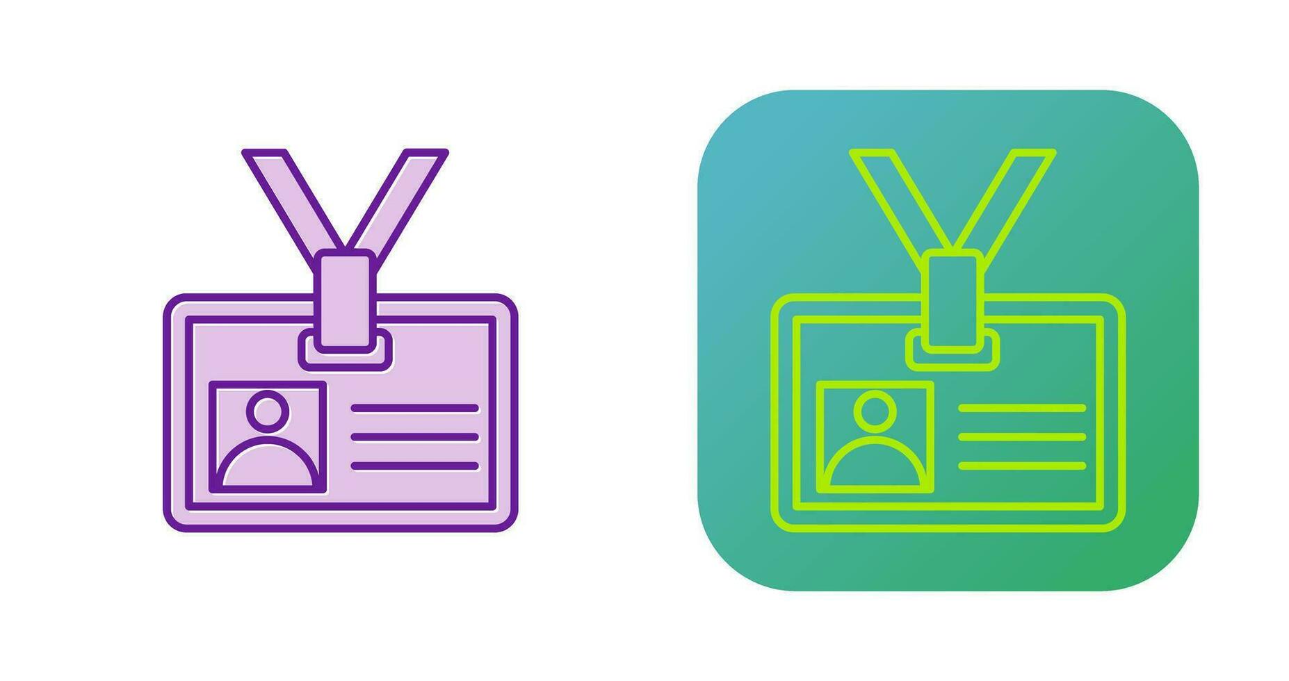 Id Card Vector Icon