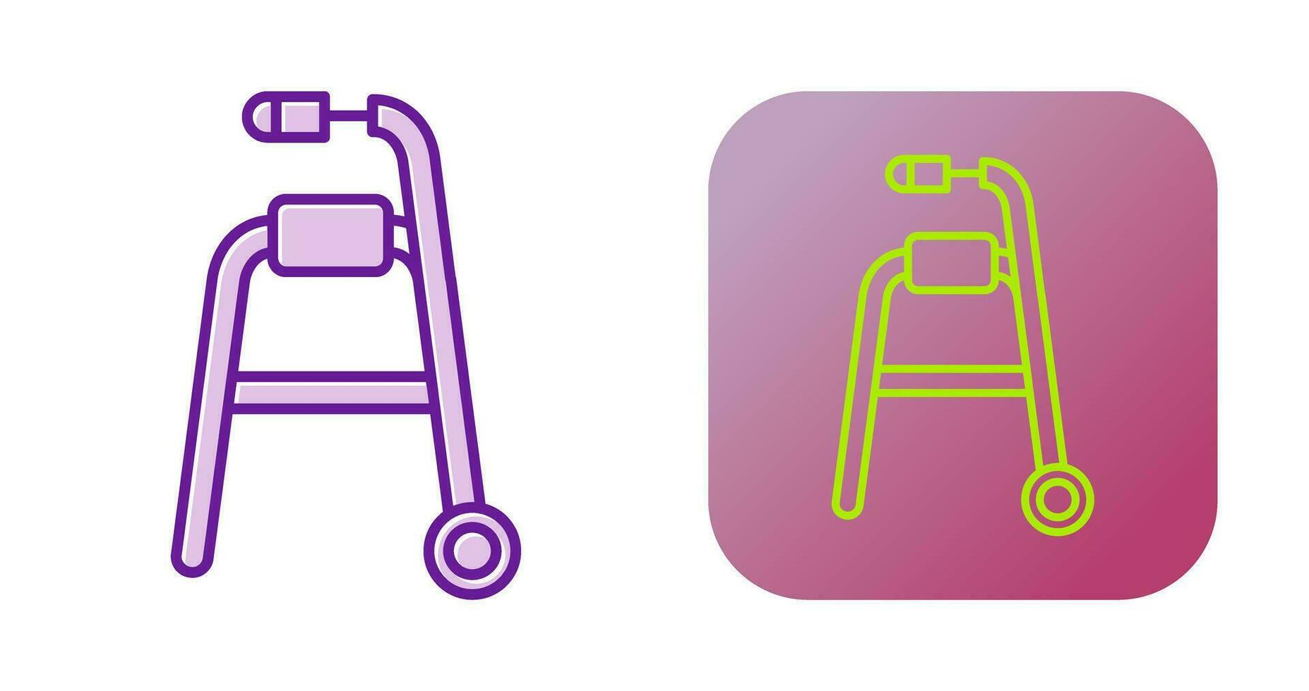 Walker Vector Icon