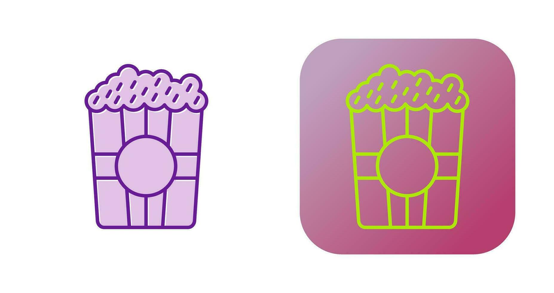 Popcorn Vector Icon