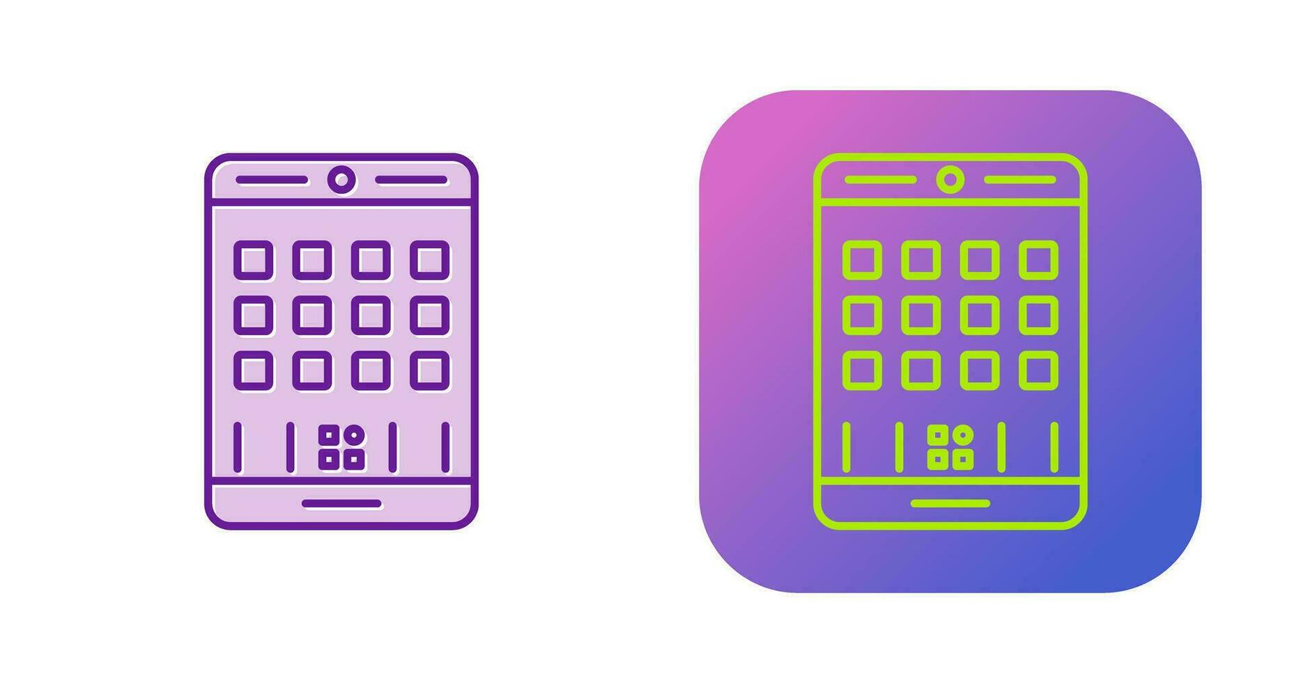 Mobiles App Vector Icon