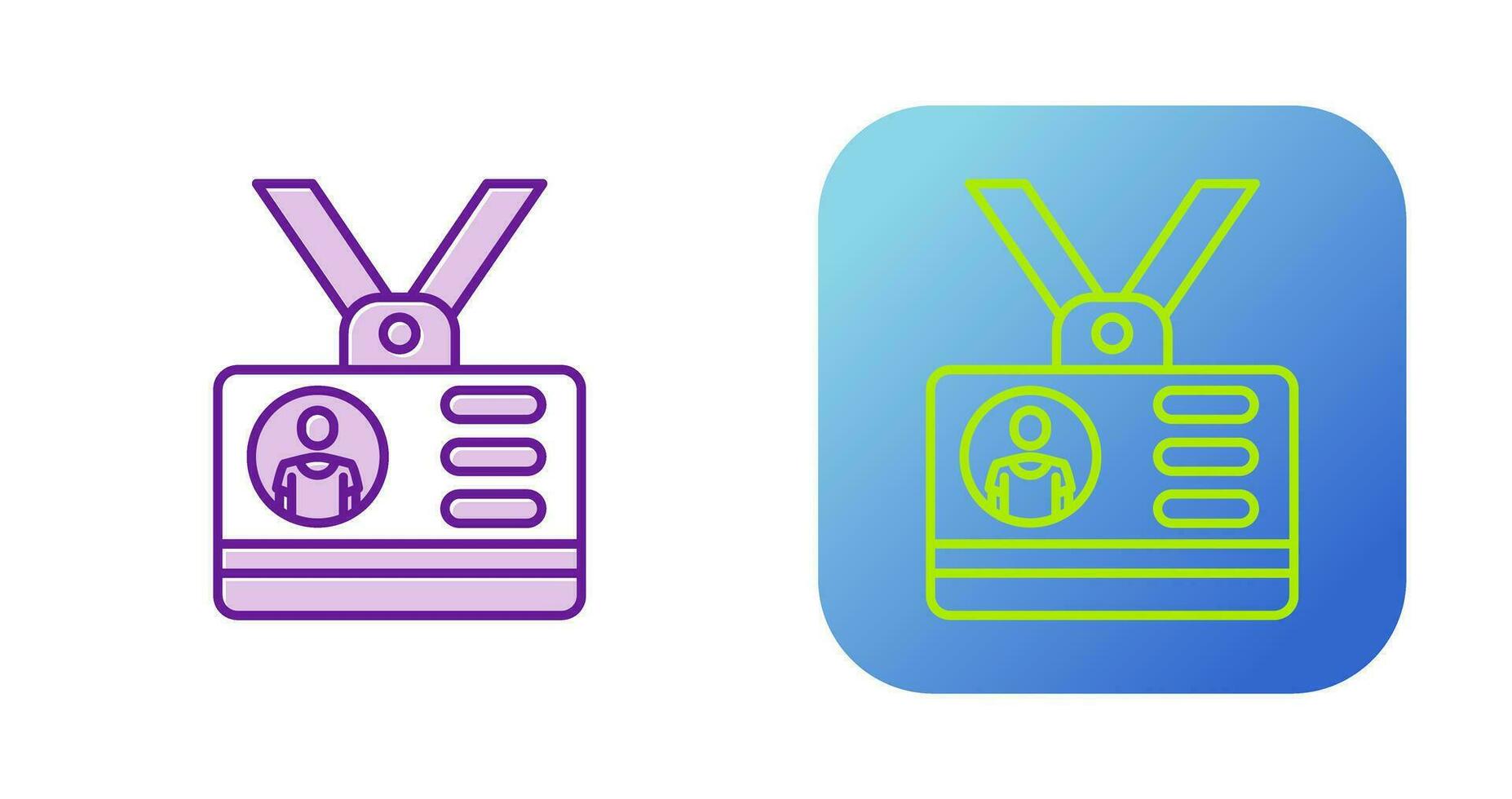 Id Card Vector Icon