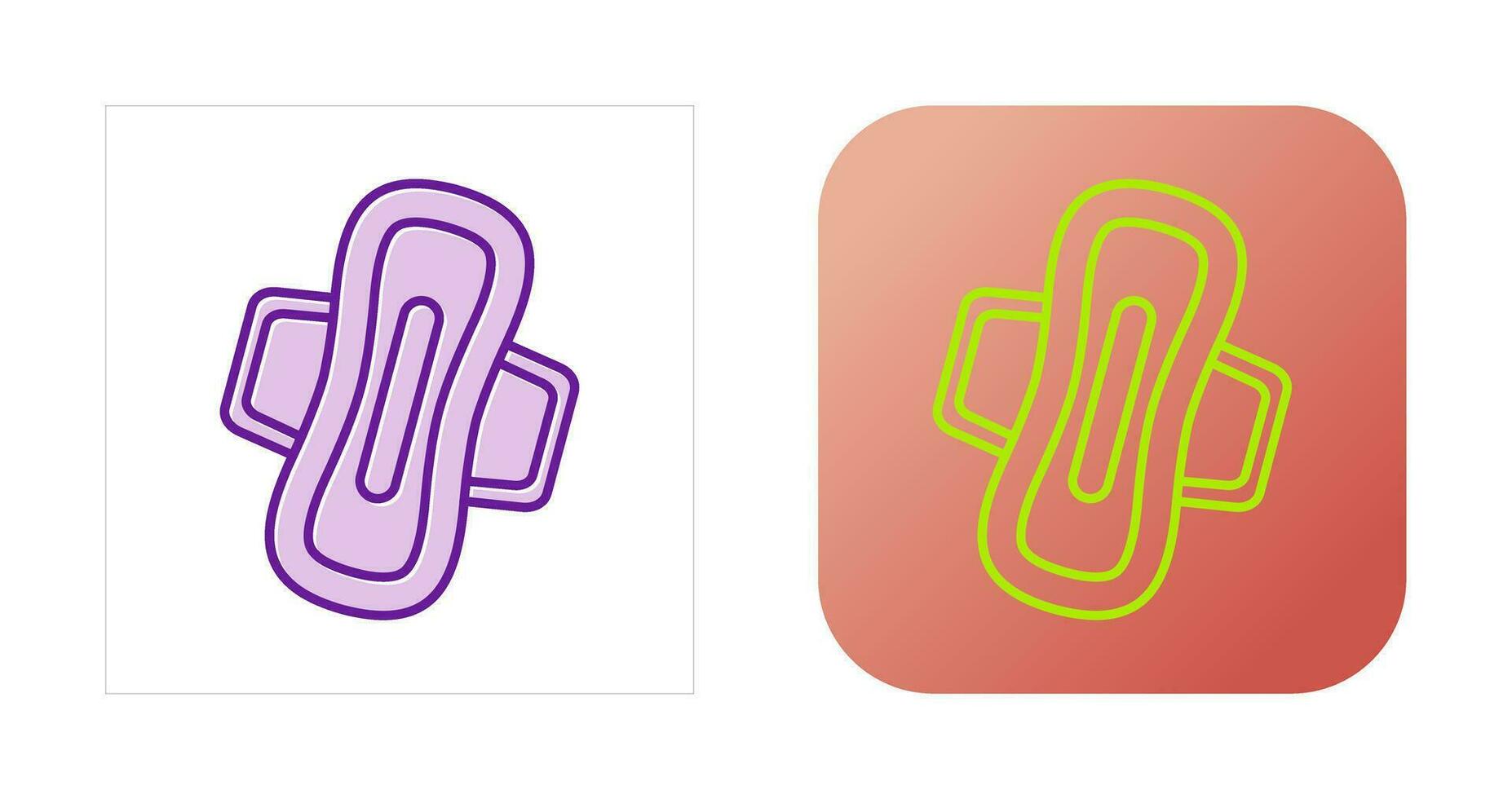 Sanitary Towel Vector Icon