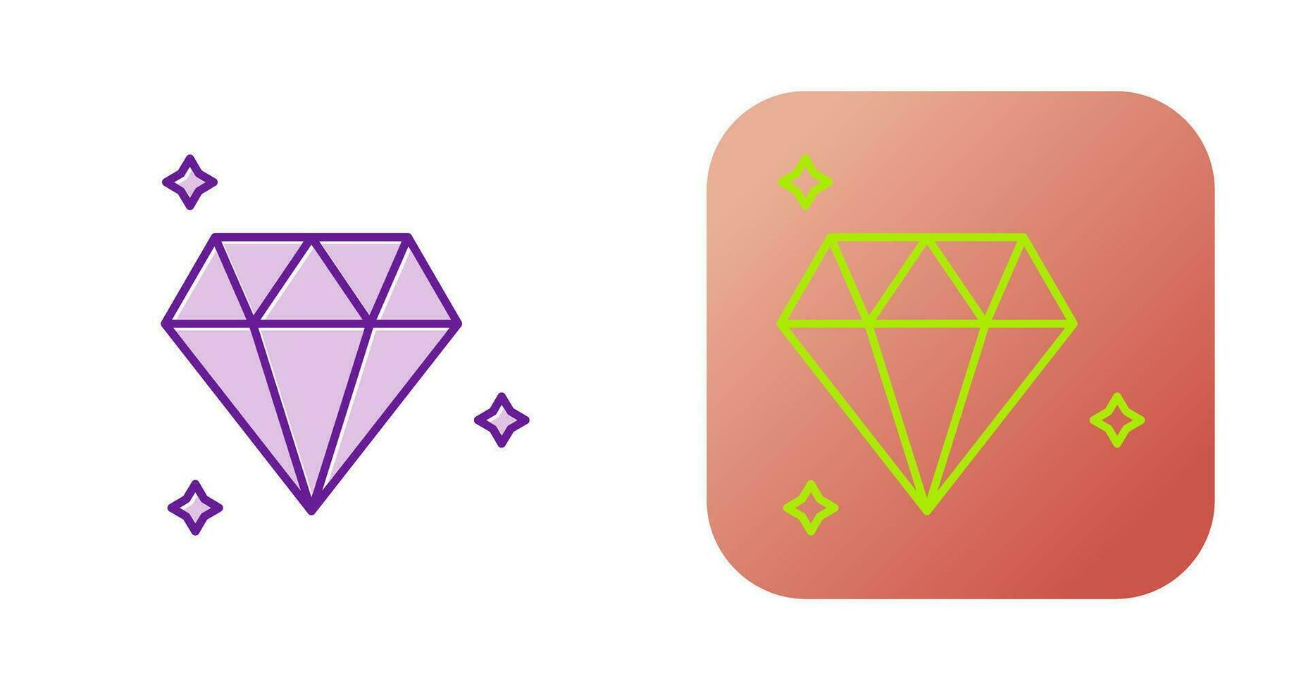 Diamond Vector Icon