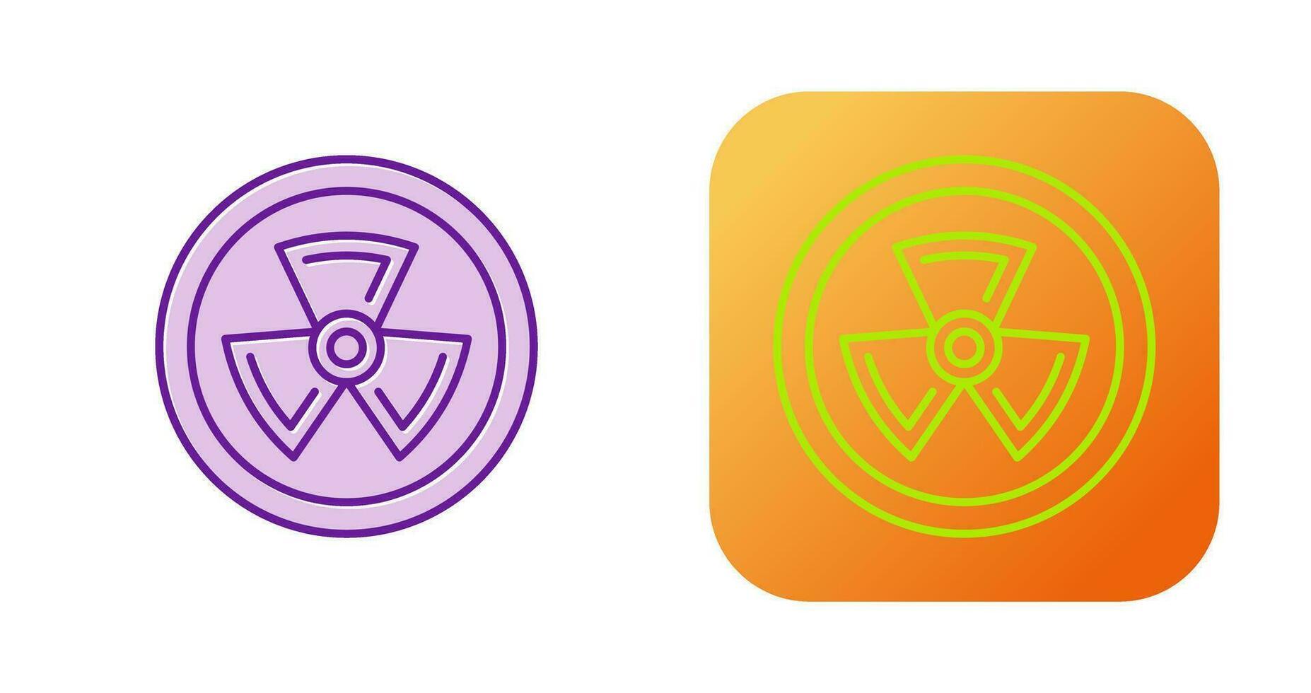 Radiation Vector Icon