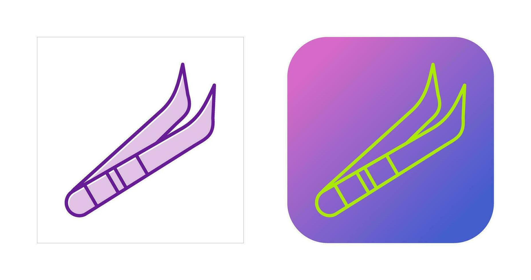 Tweezers Vector Icon