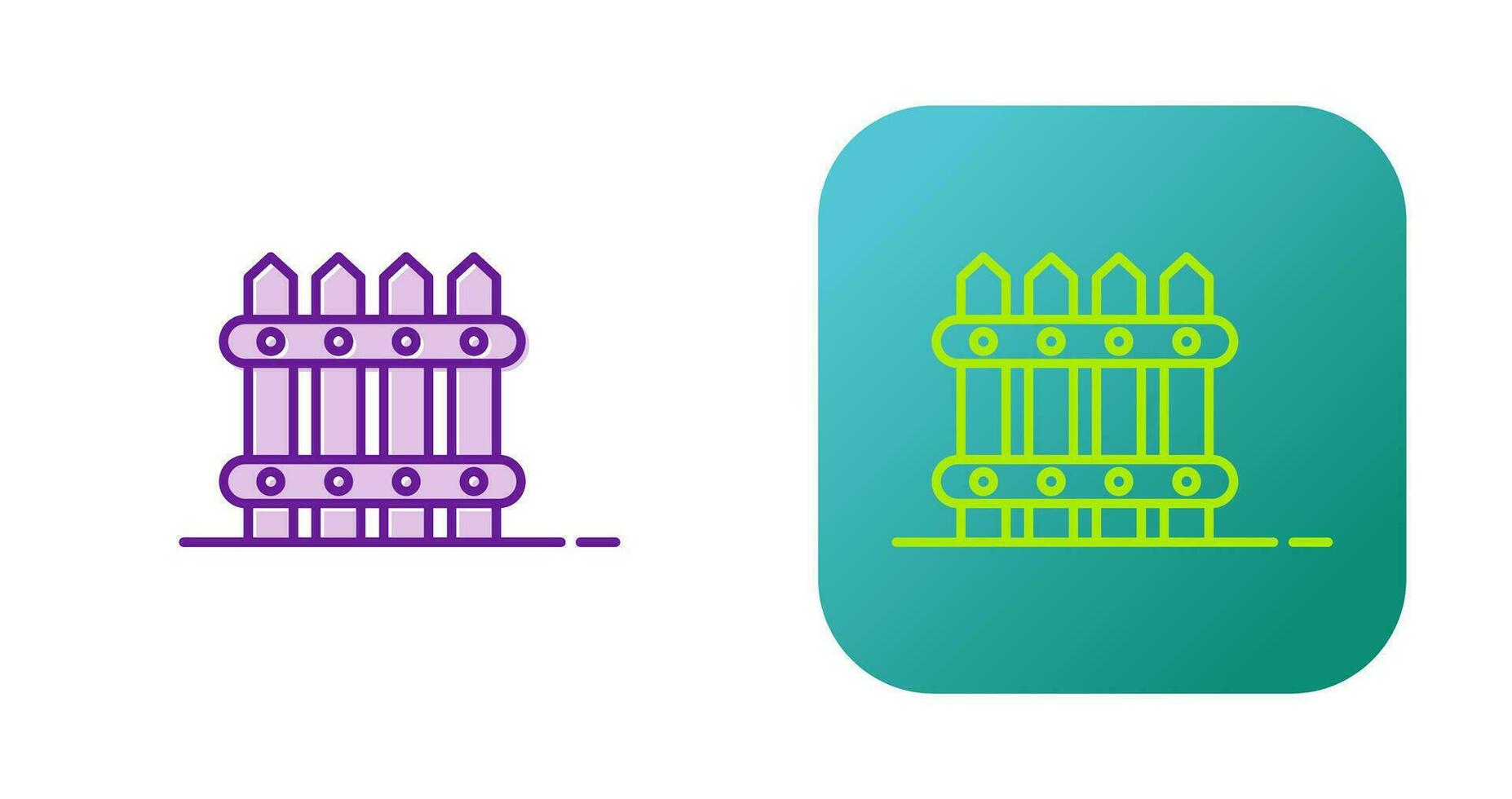 Fence Vector Icon