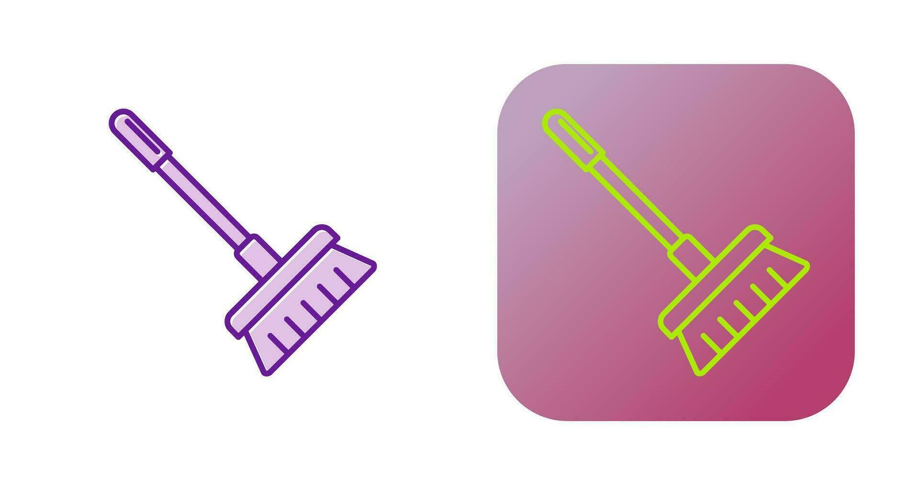 Broom Vector Icon