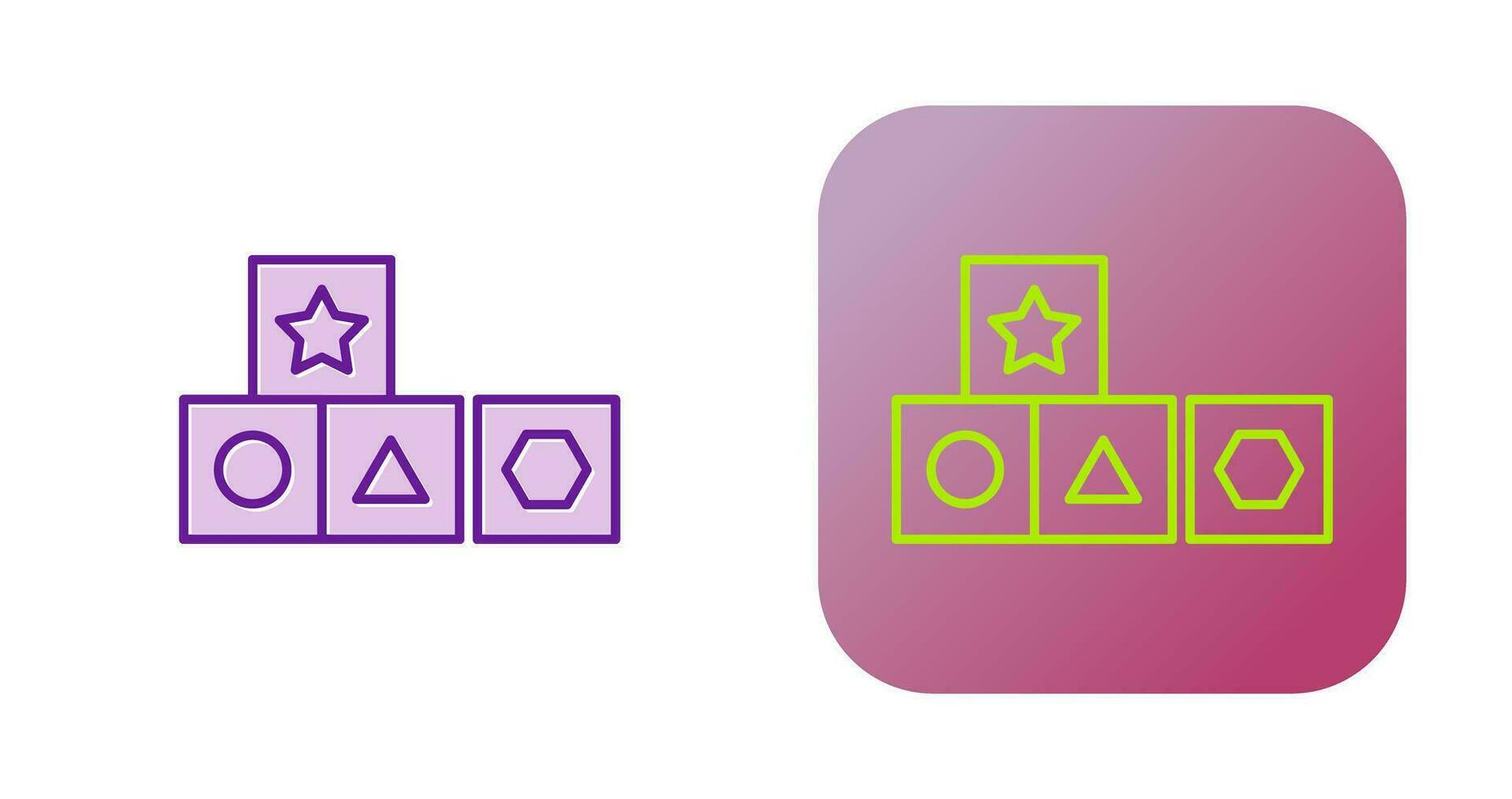 Shape Toy Vector Icon