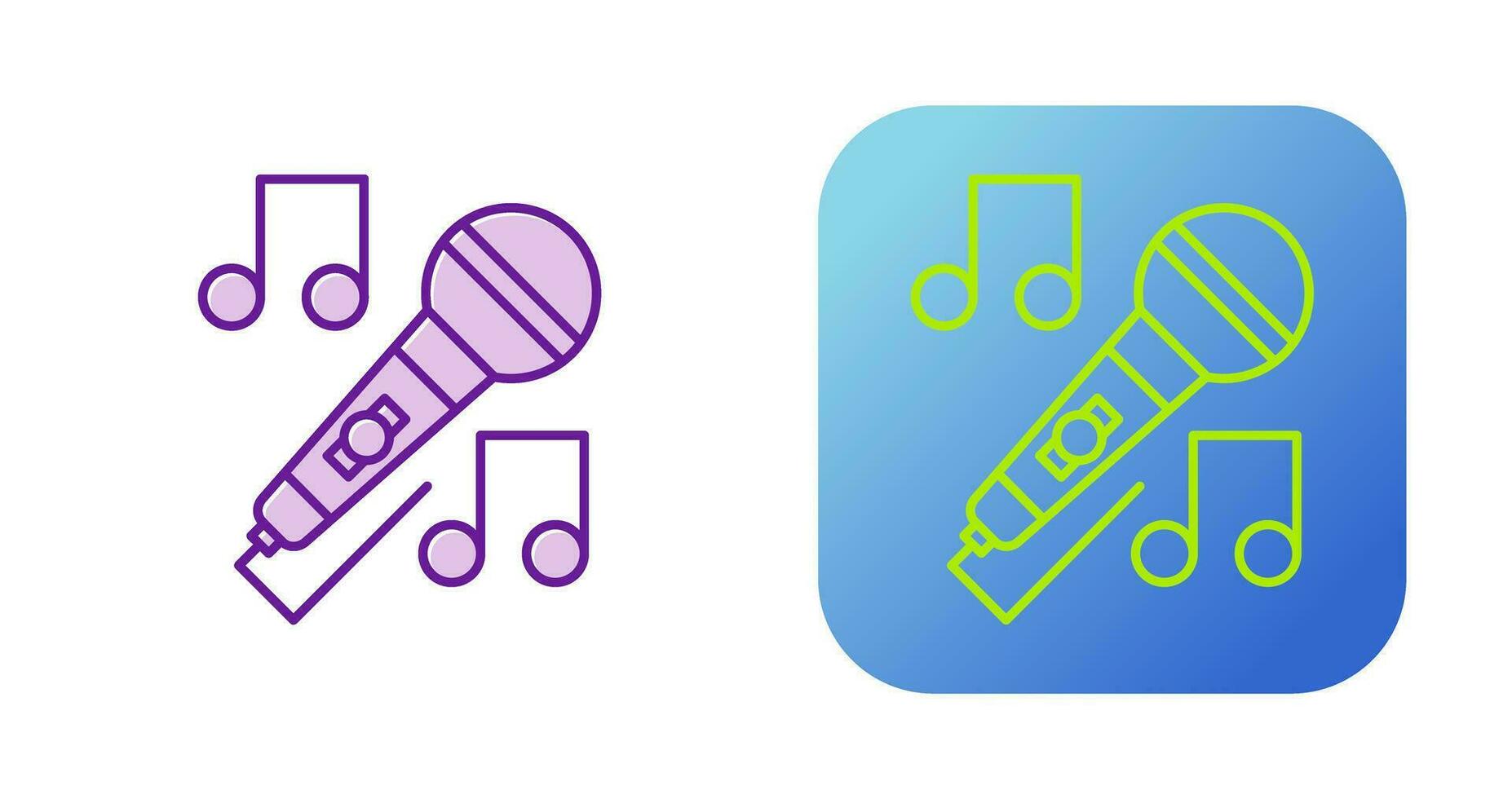 Karaoke Vector Icon