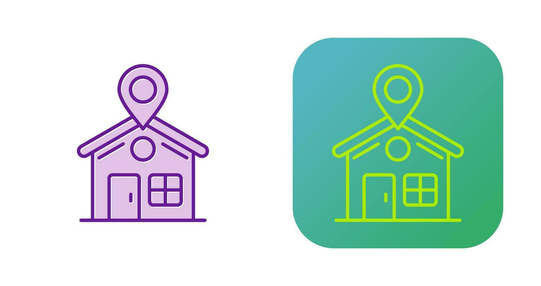 Home Location Vector Icon