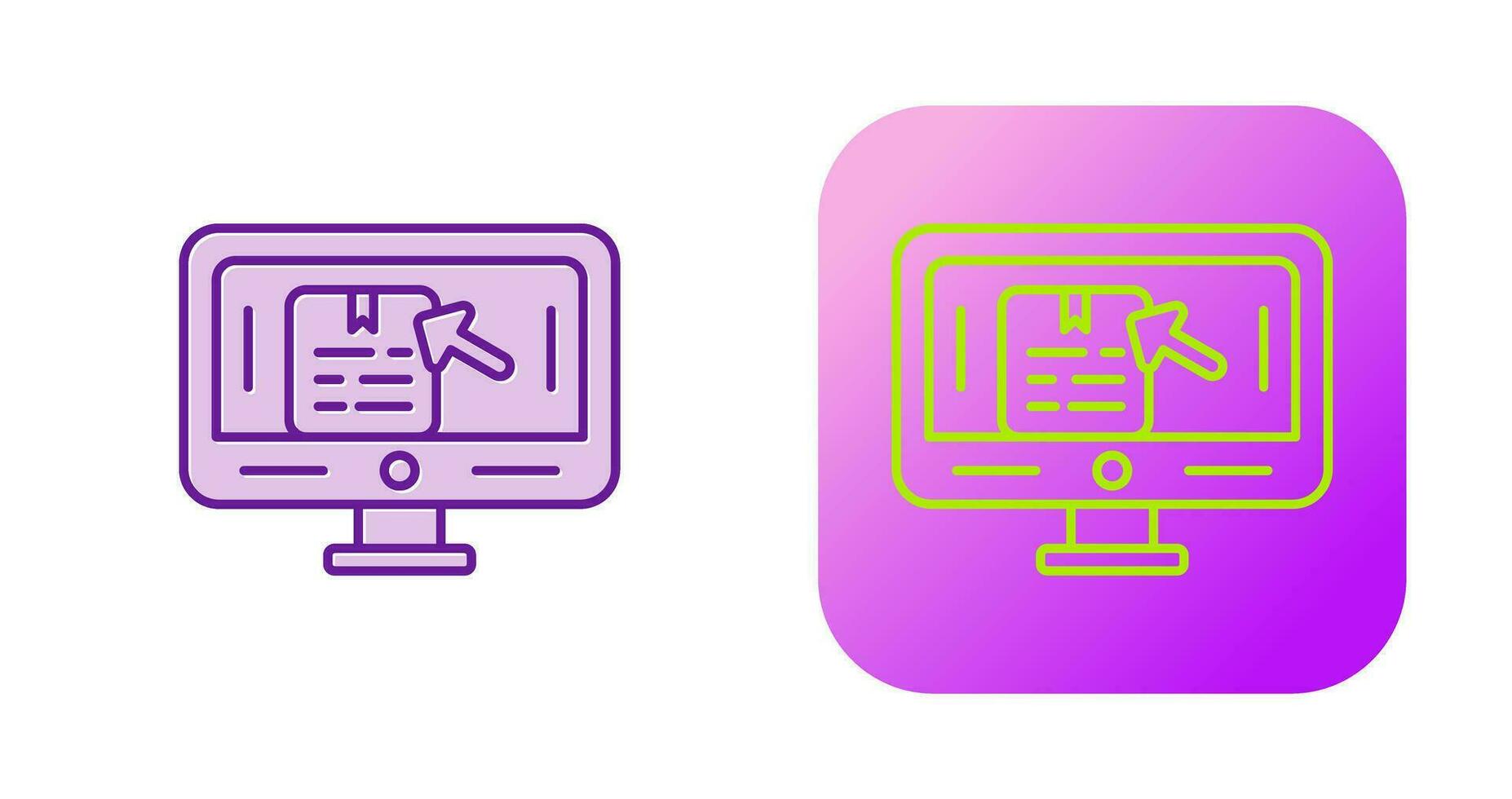 Digital Booking Vector Icon