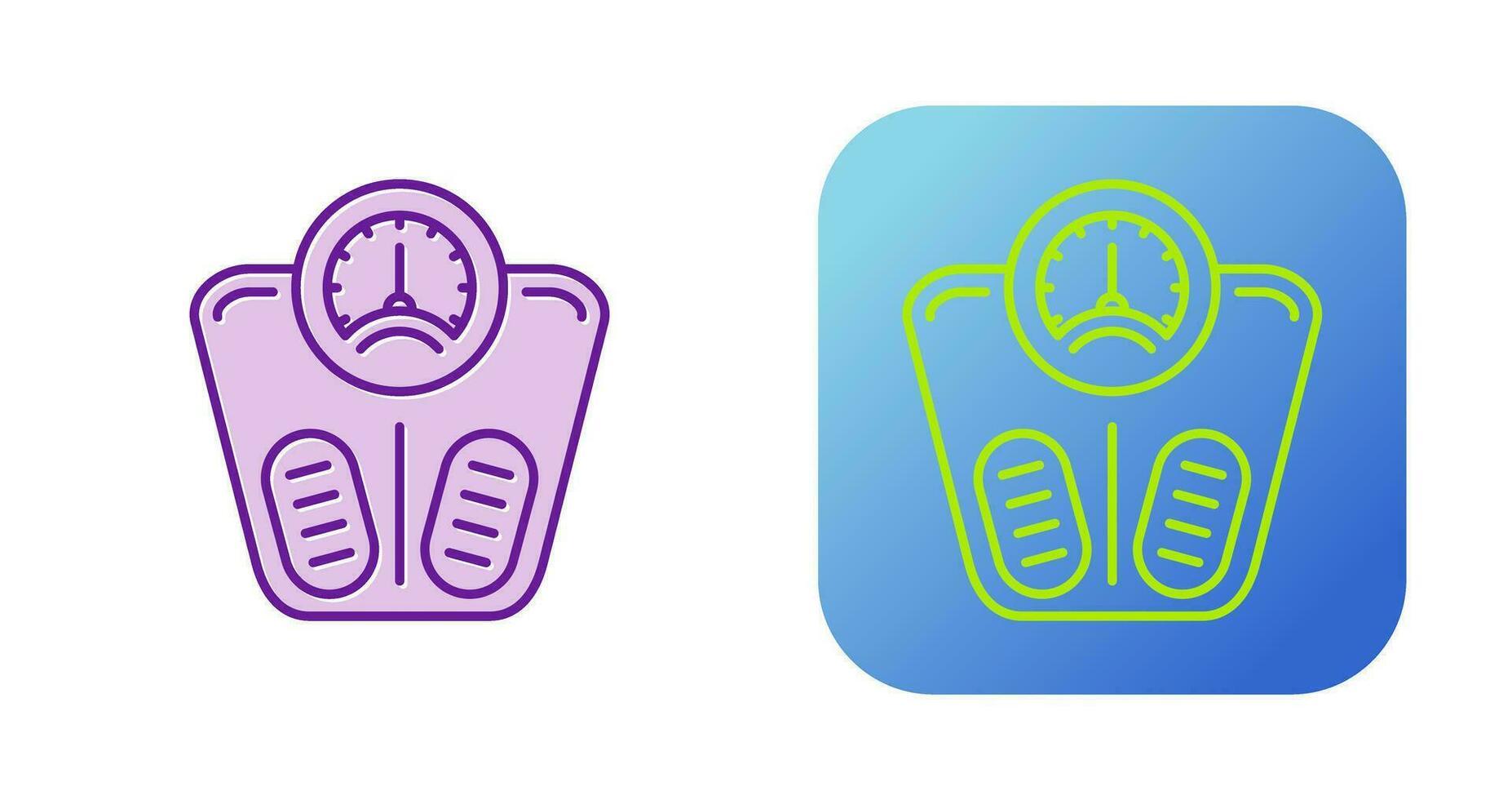 Weight Scale Vector Icon