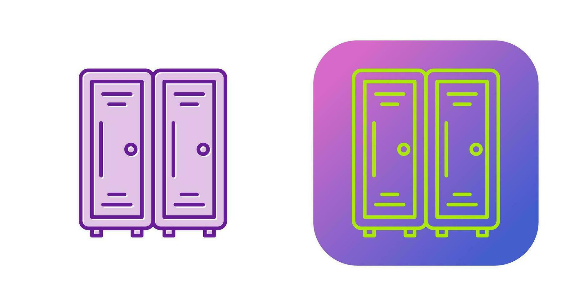 Locker Room Vector Icon