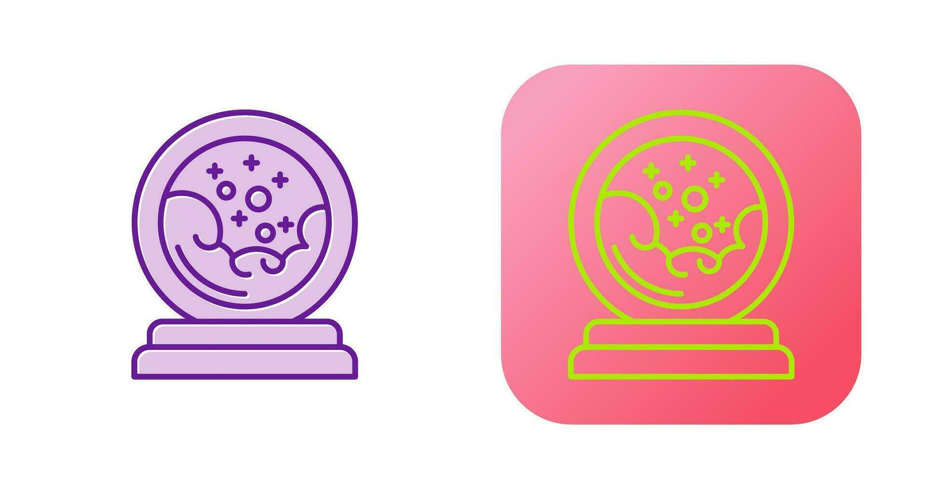 Crystal Ball Vector Icon