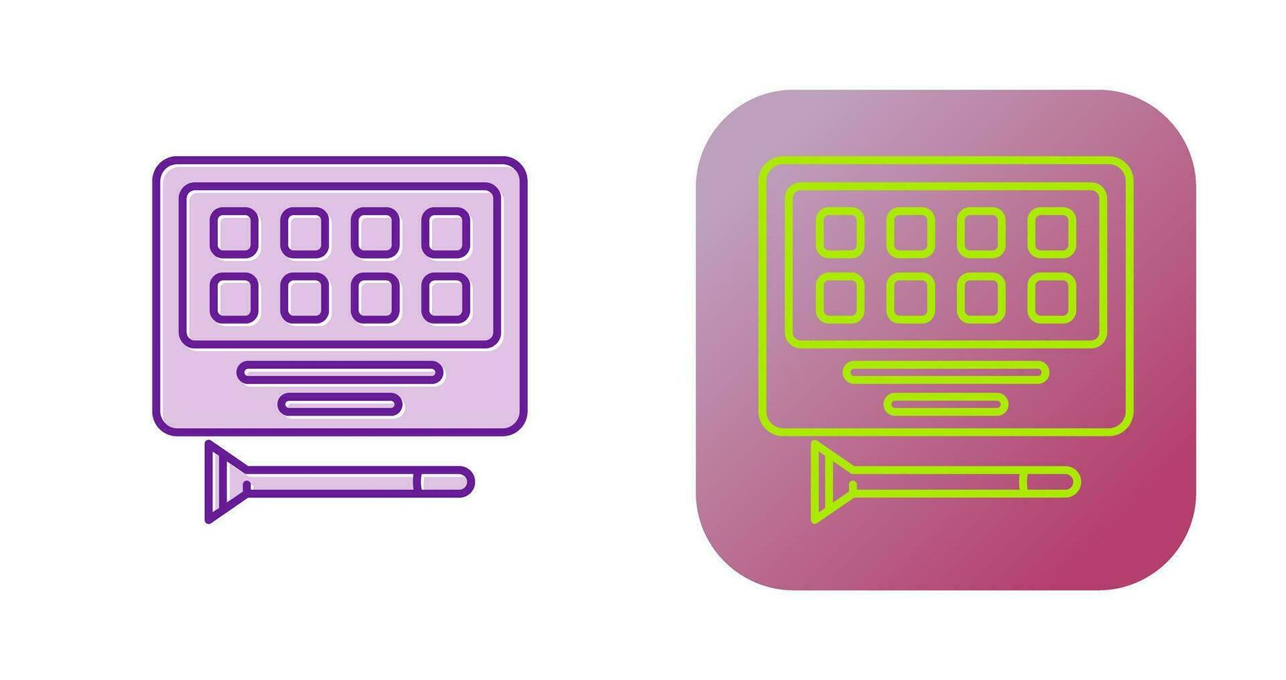 Eyeshadow Vector Icon