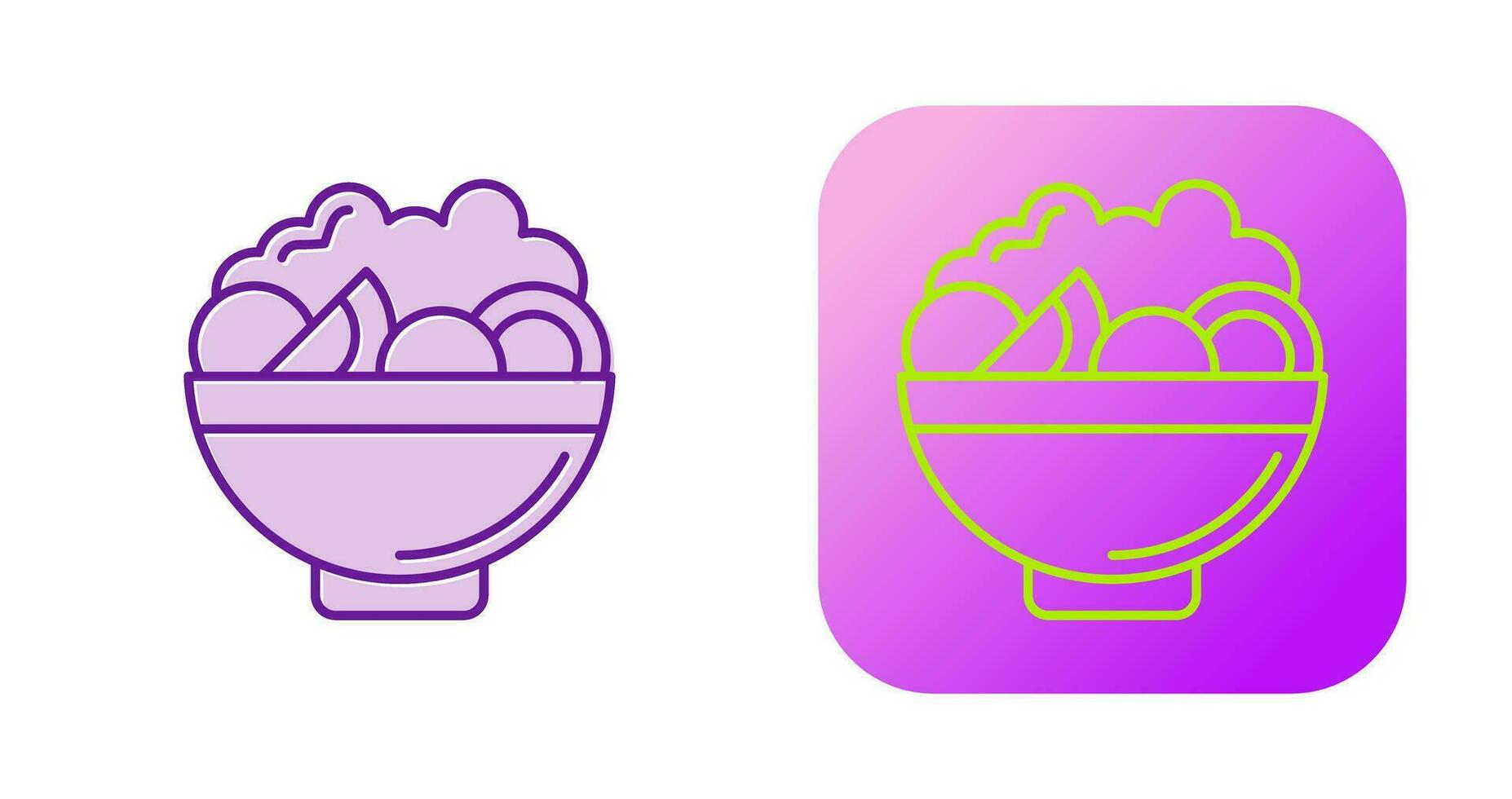 Salad Vector Icon