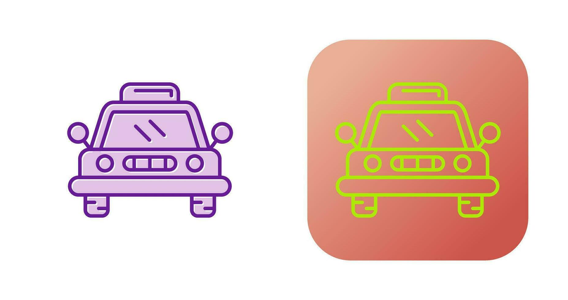 Taxi Vector Icon