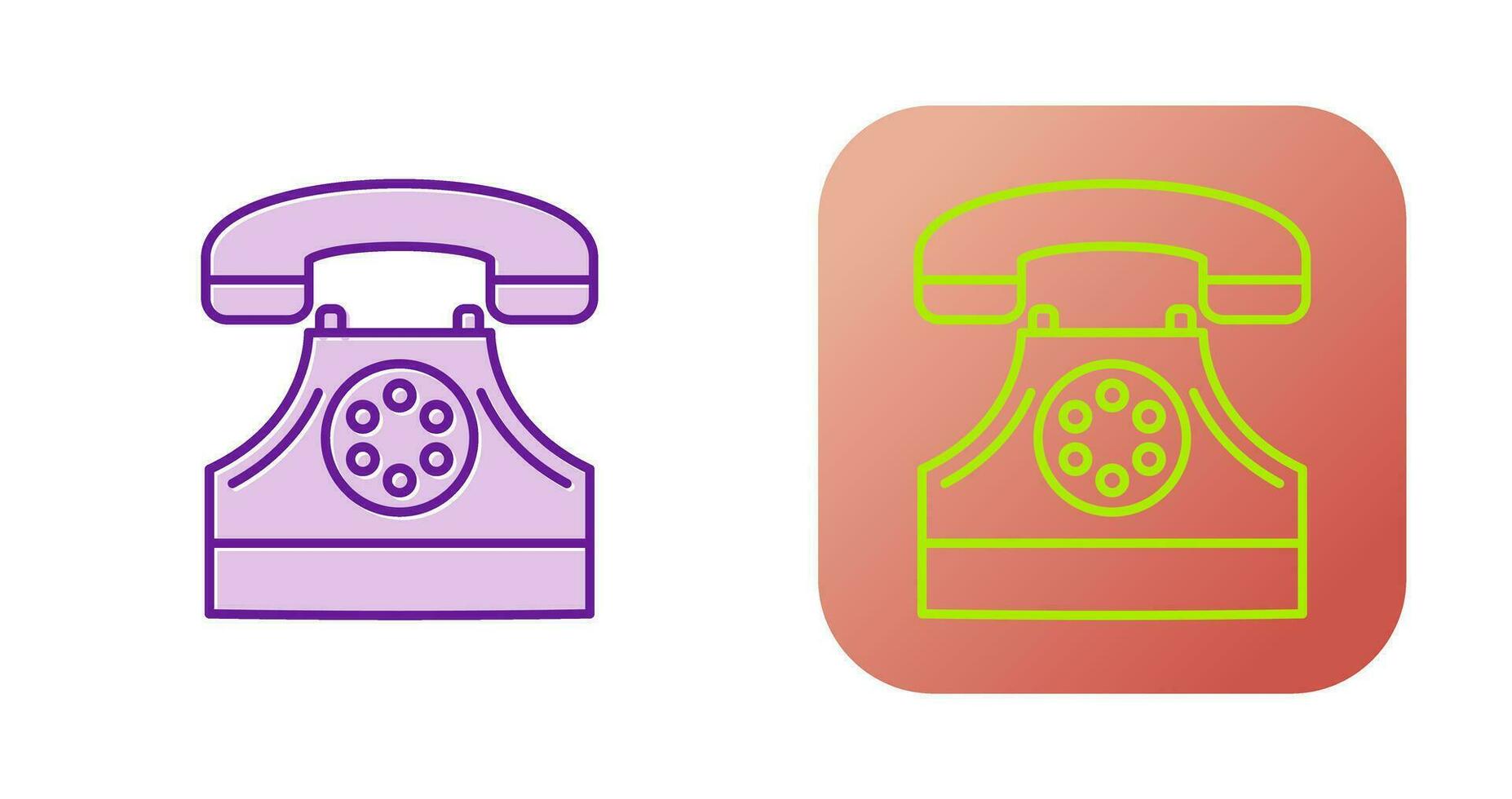 Telephone Vector Icon