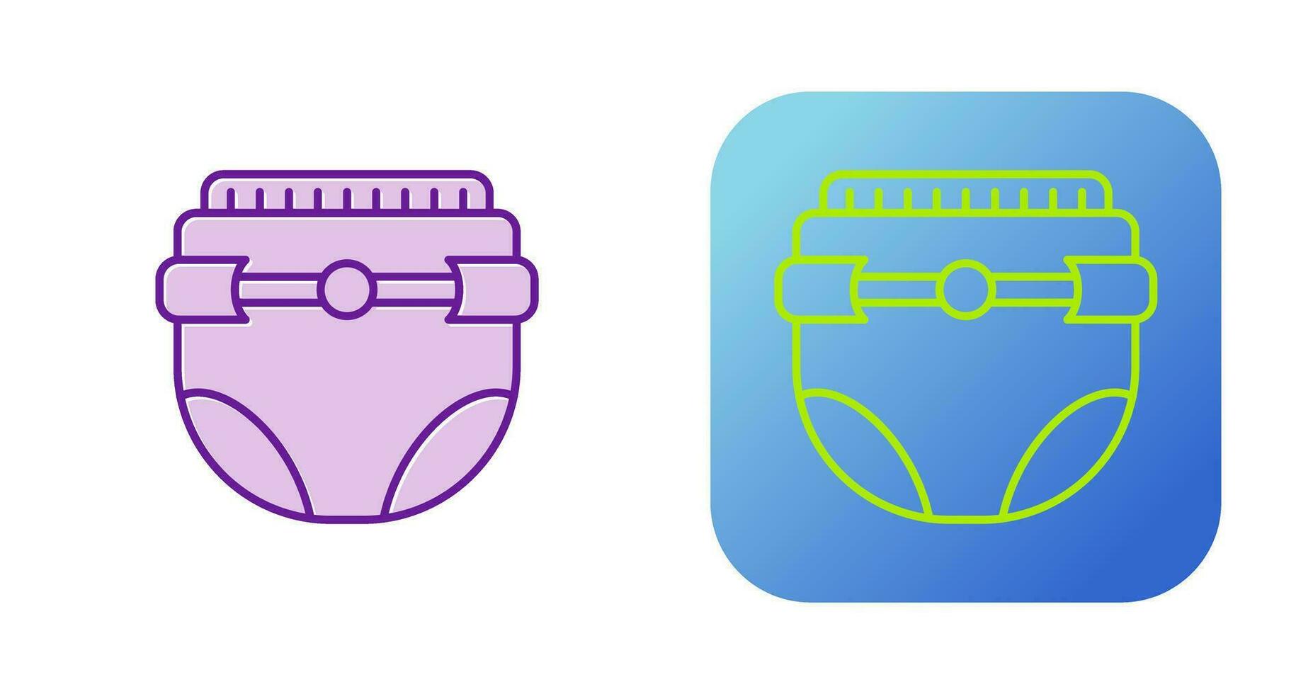Diaper Vector Icon