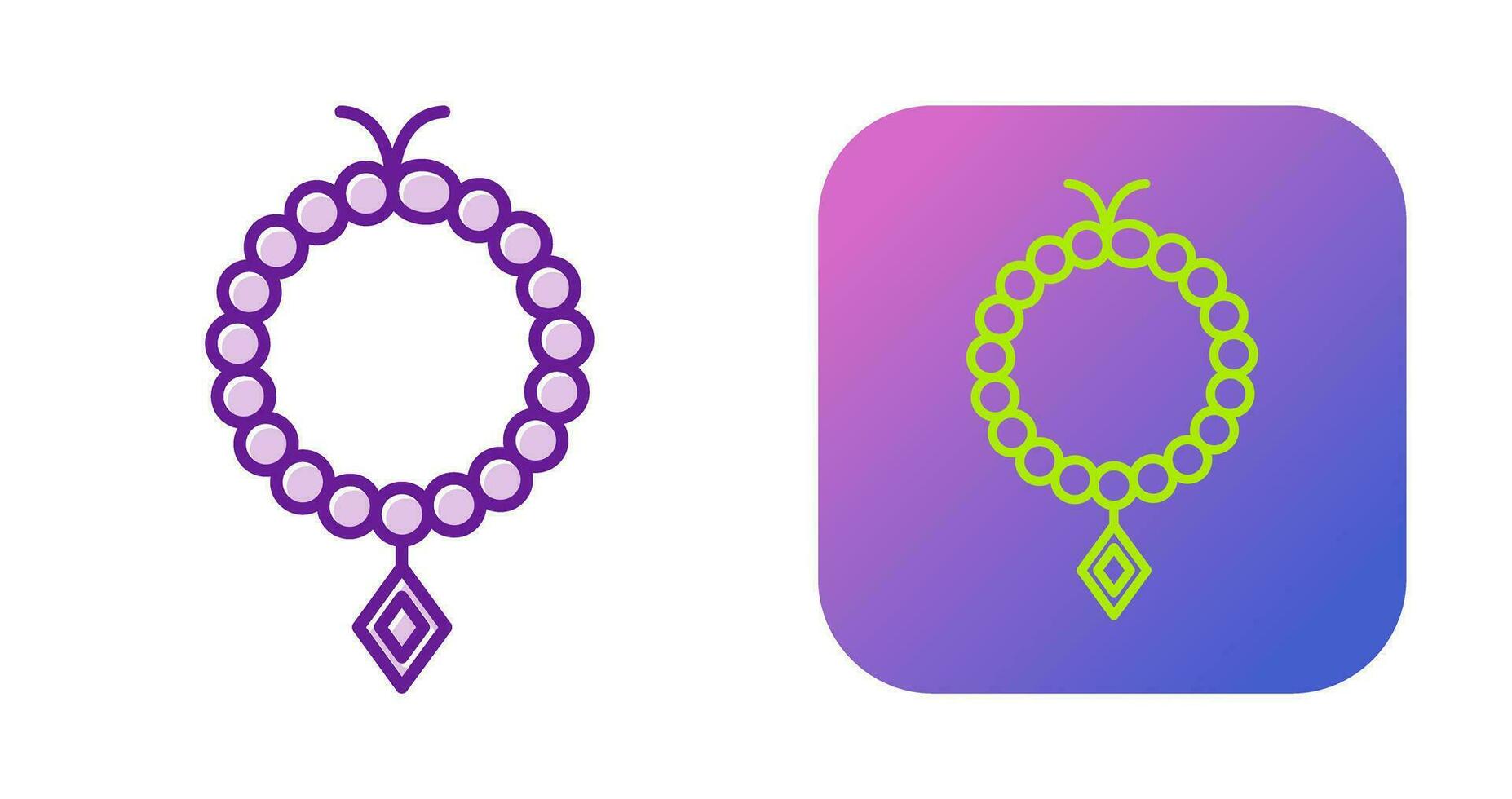 Necklace Vector Icon