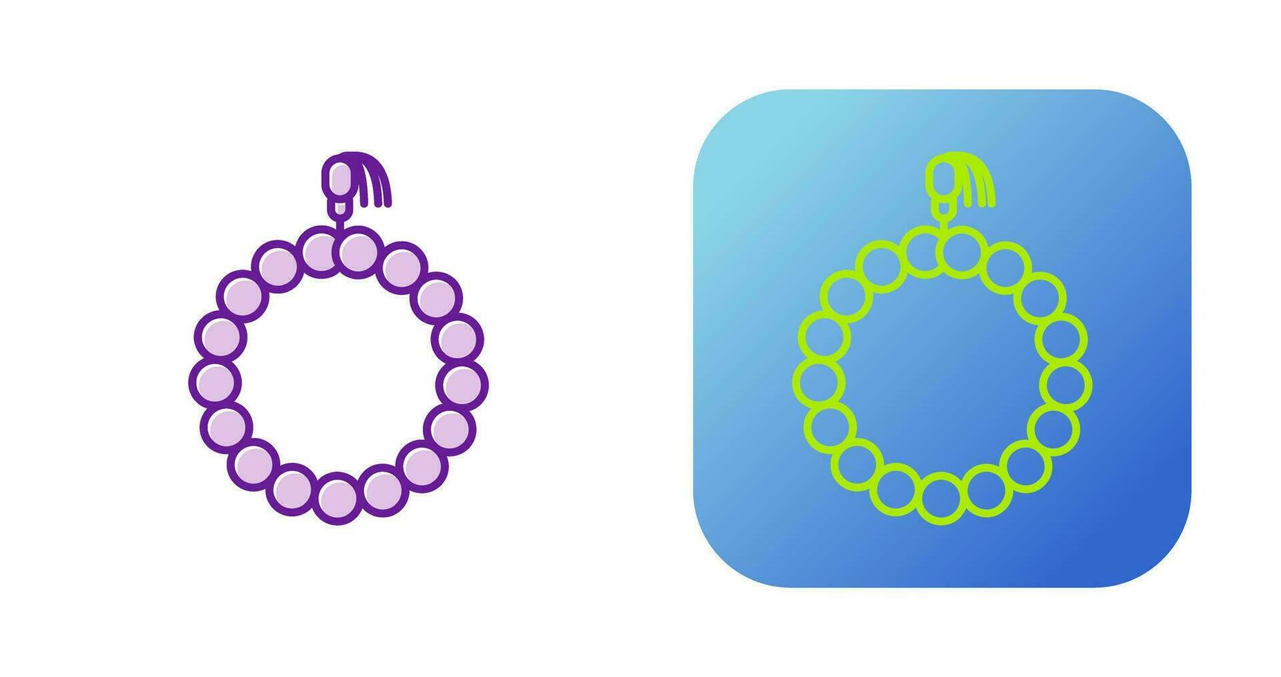 Tasbih Vector Icon