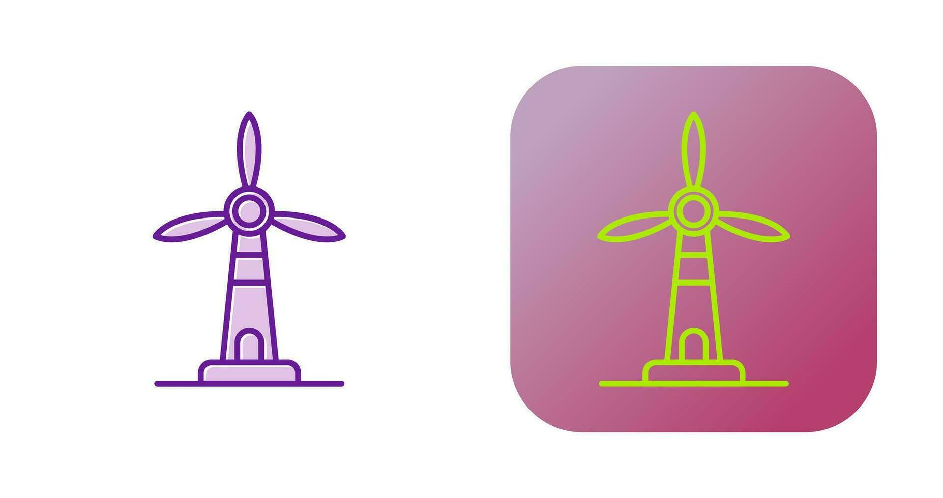 Windmill Vector Icon