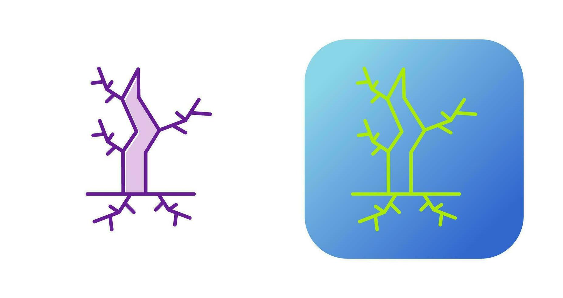 Dead Tree Vector Icon