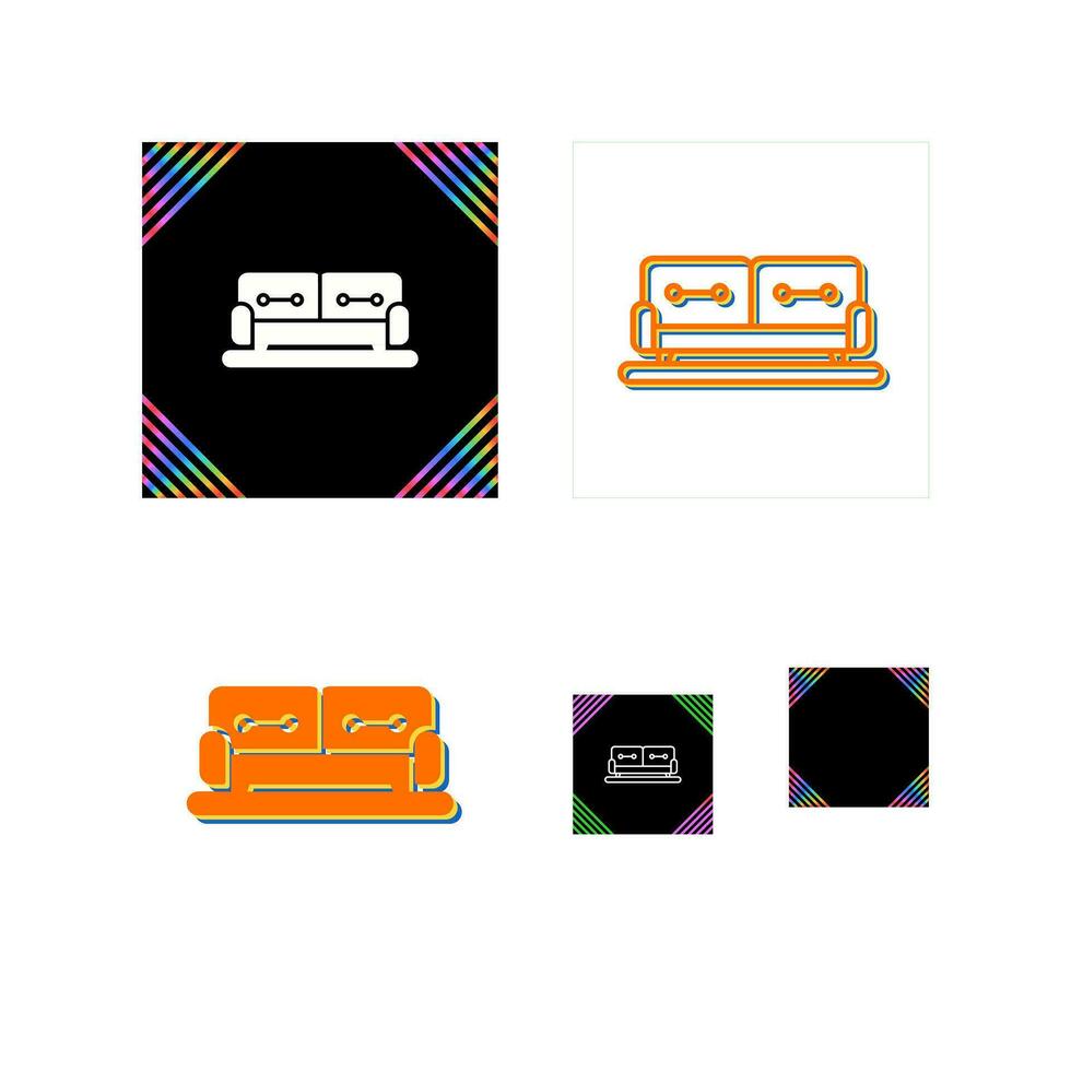 Sofa Vector Icon