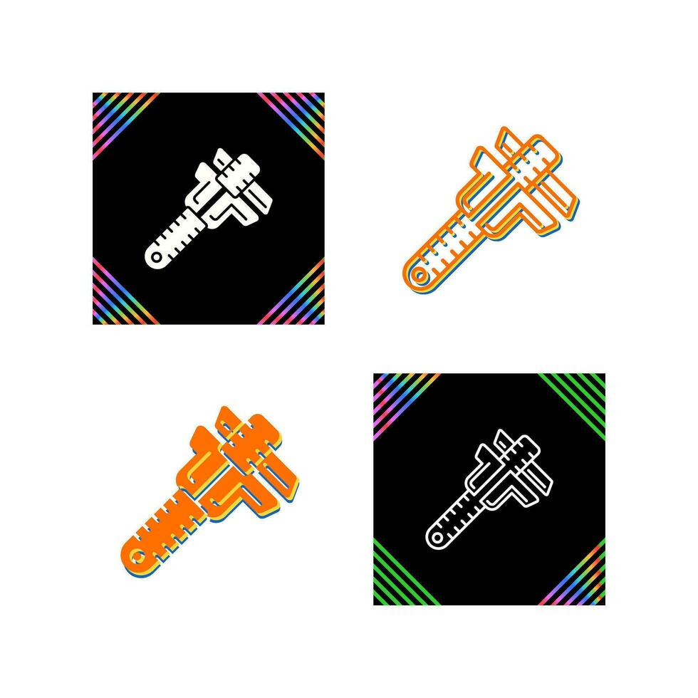 Vernier Caliper Vector Icon