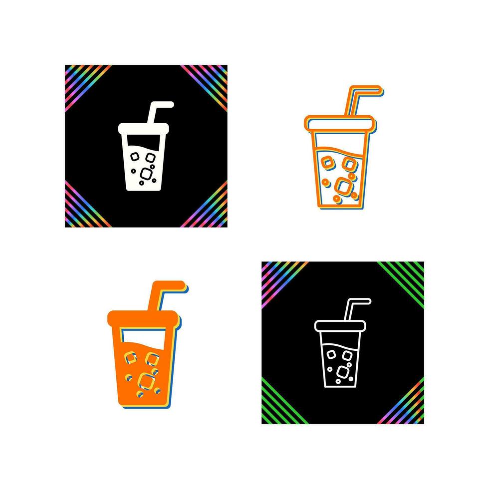 Soft Drink Vector Icon