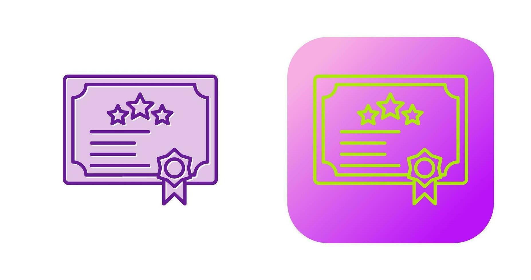 Diploma Vector Icon