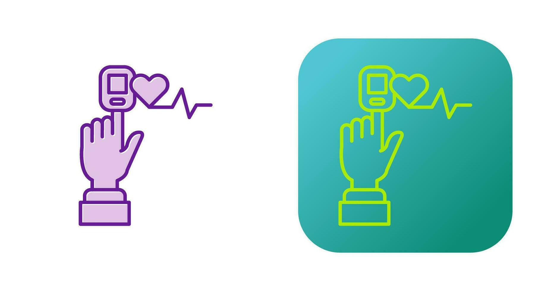 Pulse Oximeter Vector Icon