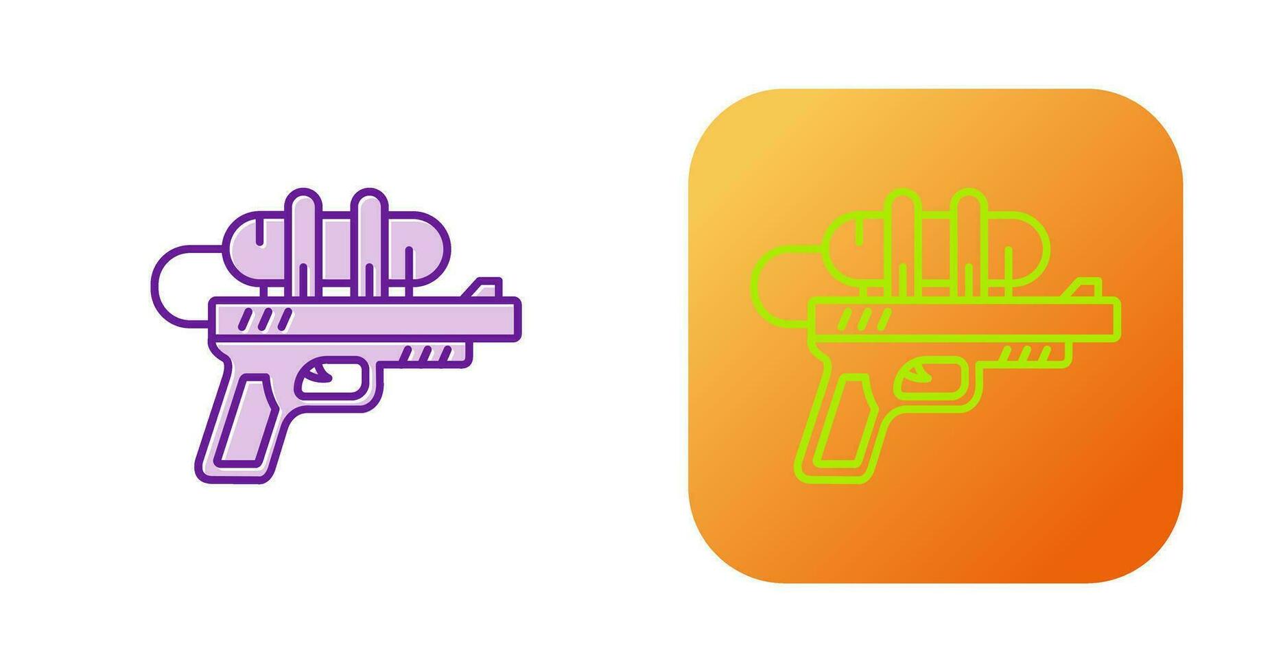 Water Gun Vector Icon